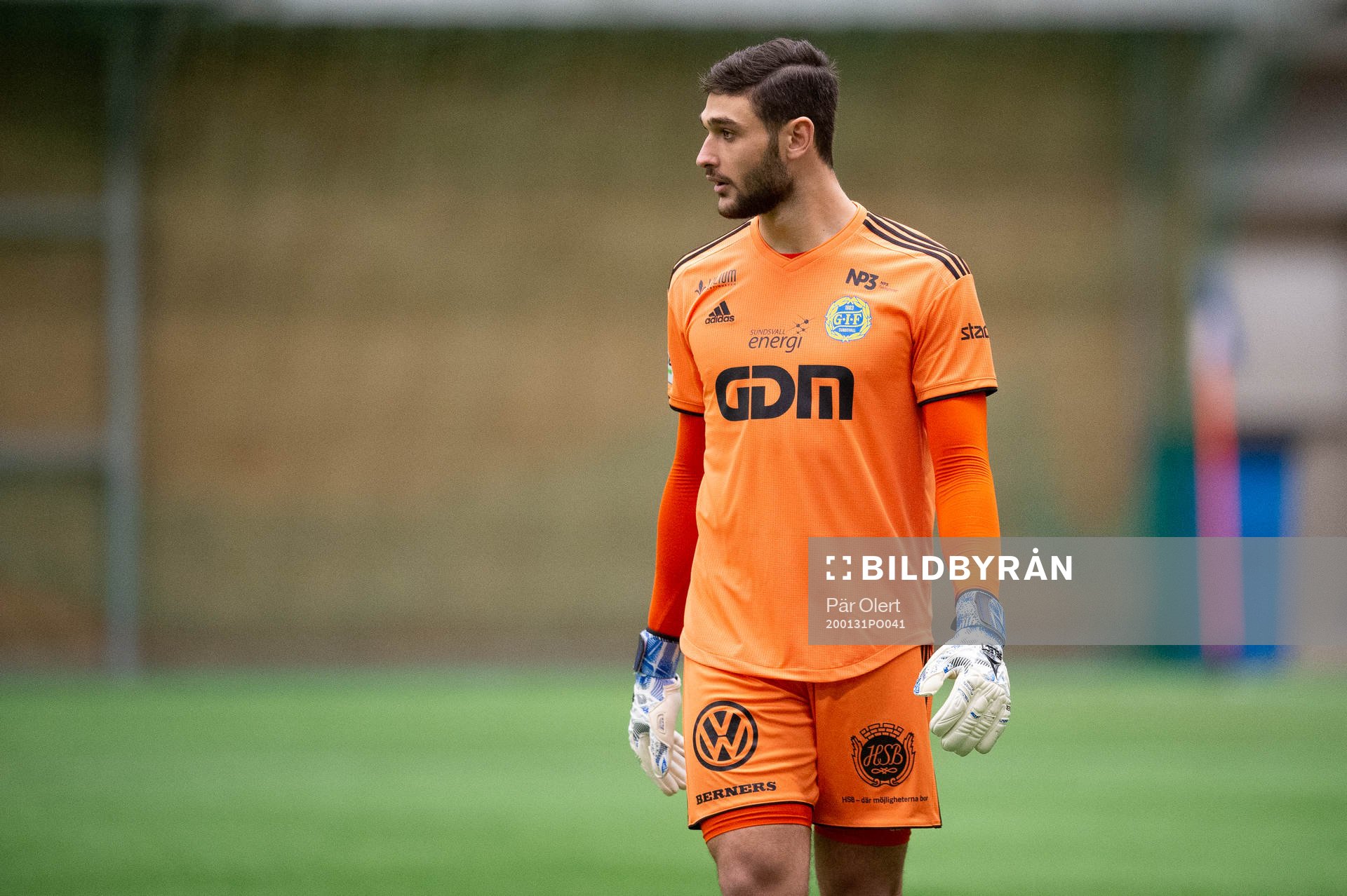 Sundsvalls målvakt Elias Hadaya