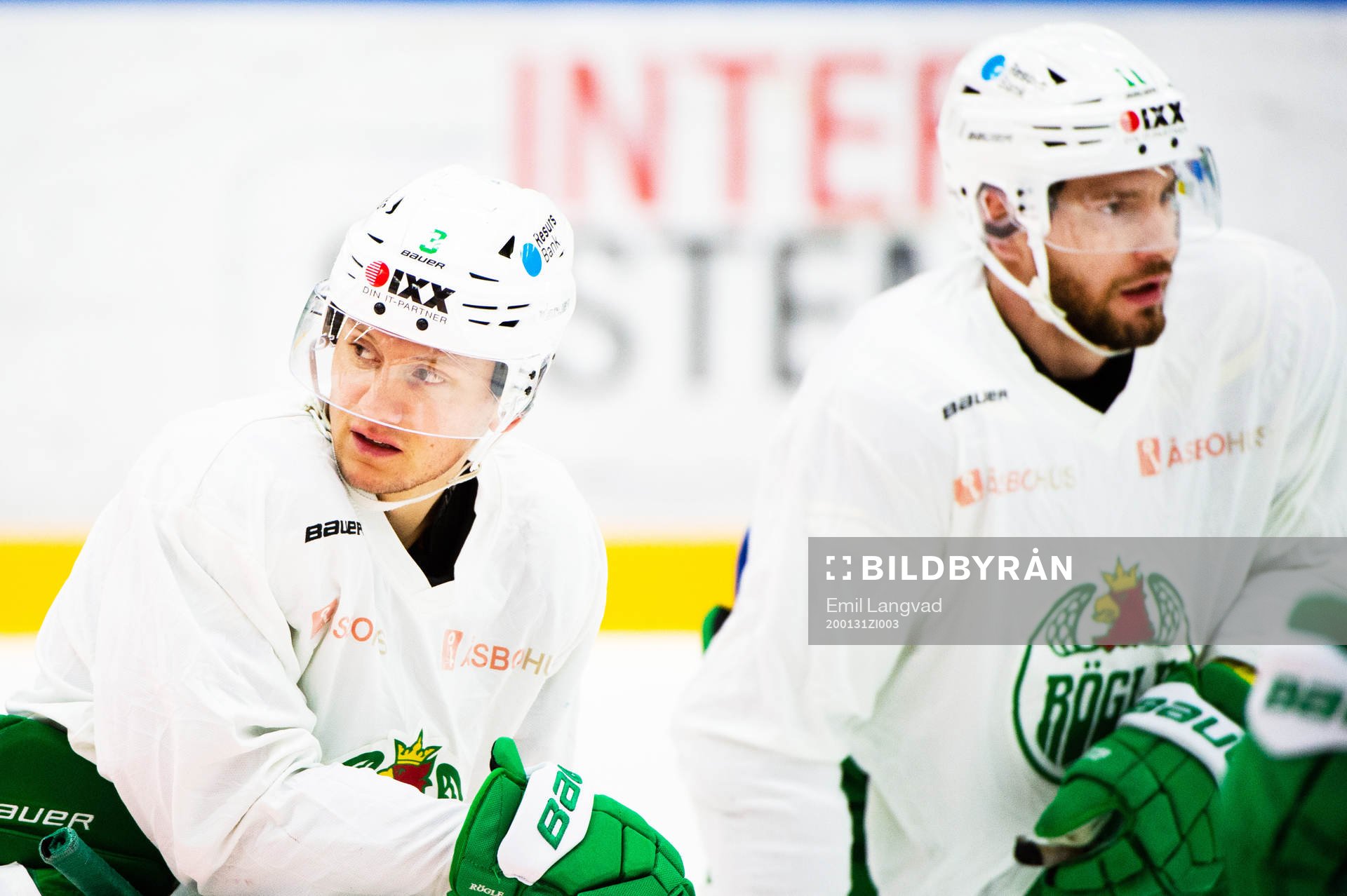 Rögles Daniel Bertov och Mattias Sjögren