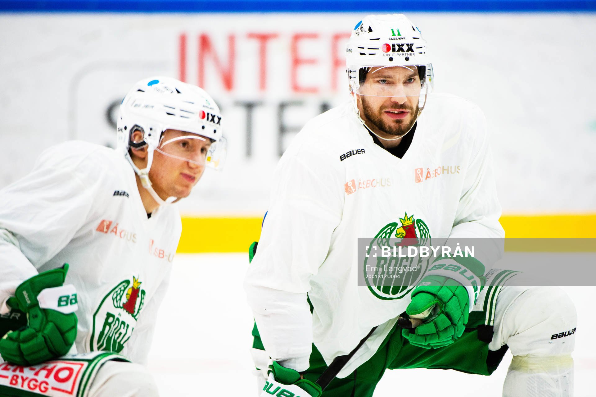 Rögles Daniel Bertov och Mattias Sjögren