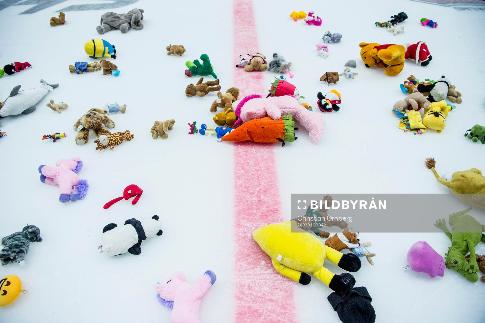 Teddy bear toss