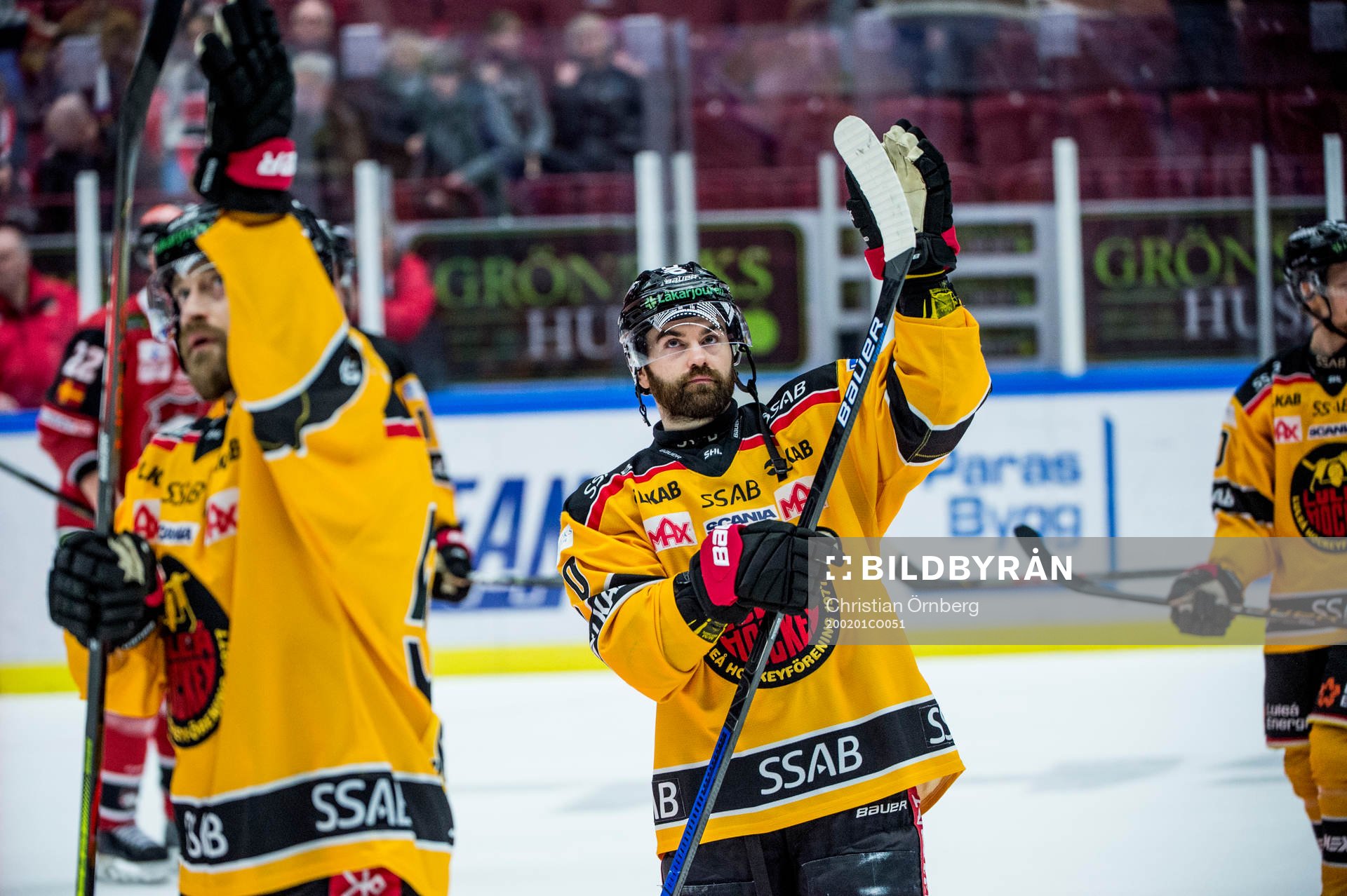 Luleås Jack Connolly jublar