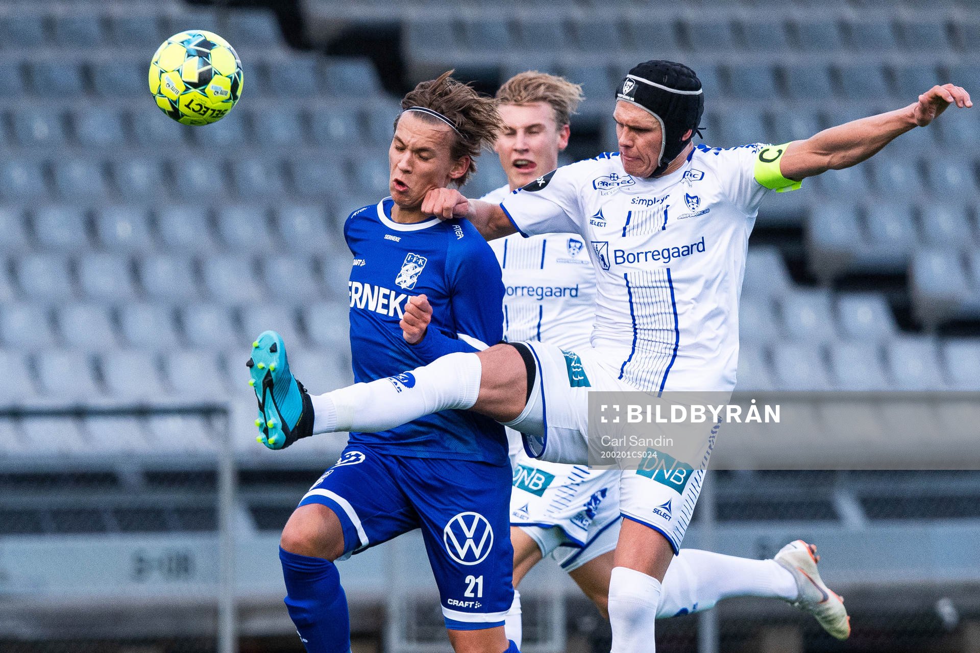 IFK Göteborgs Noah Alexandersson och Sarpsborgs Bjørn