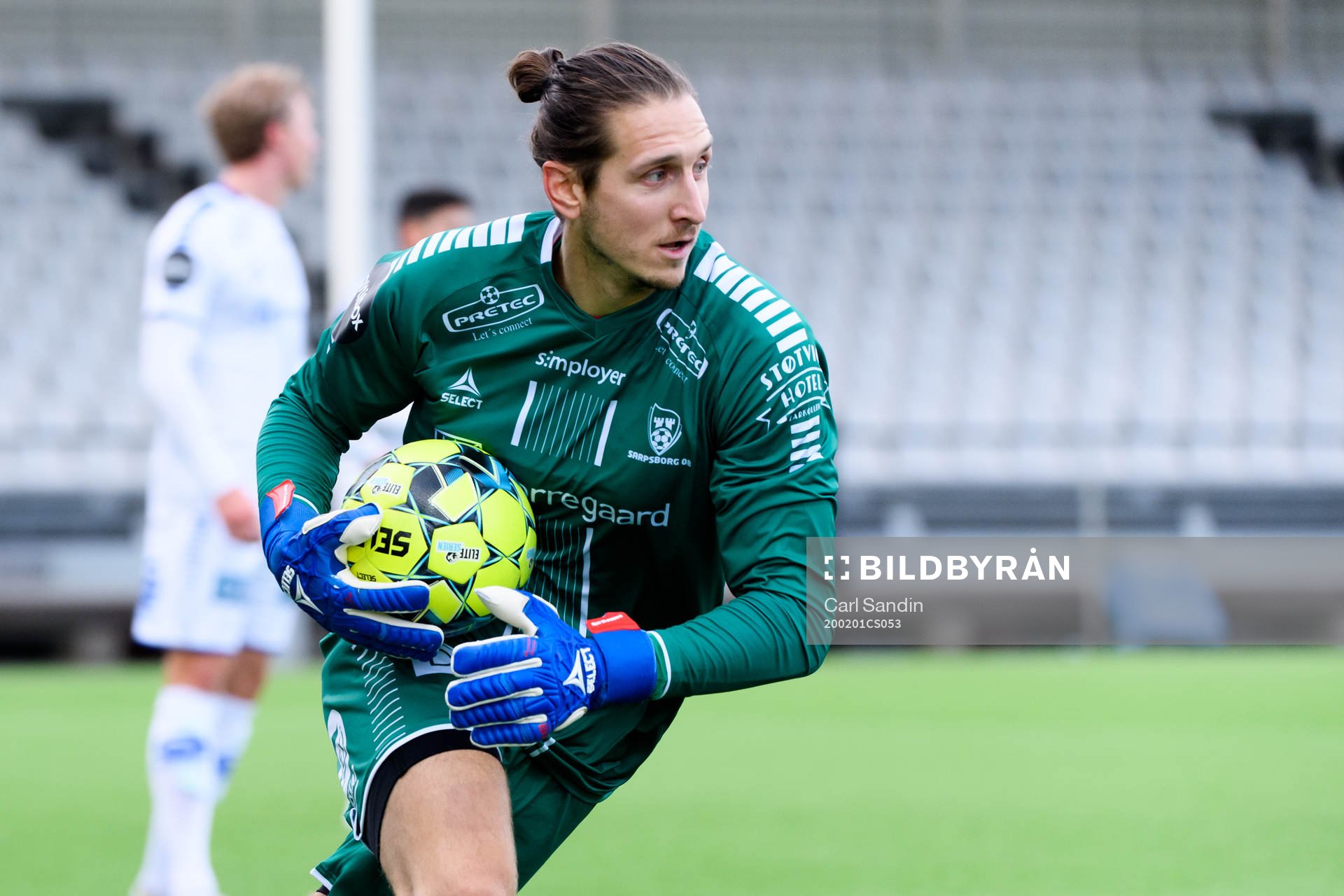 Sarpsborgs målvakt David Mitov Nilsson