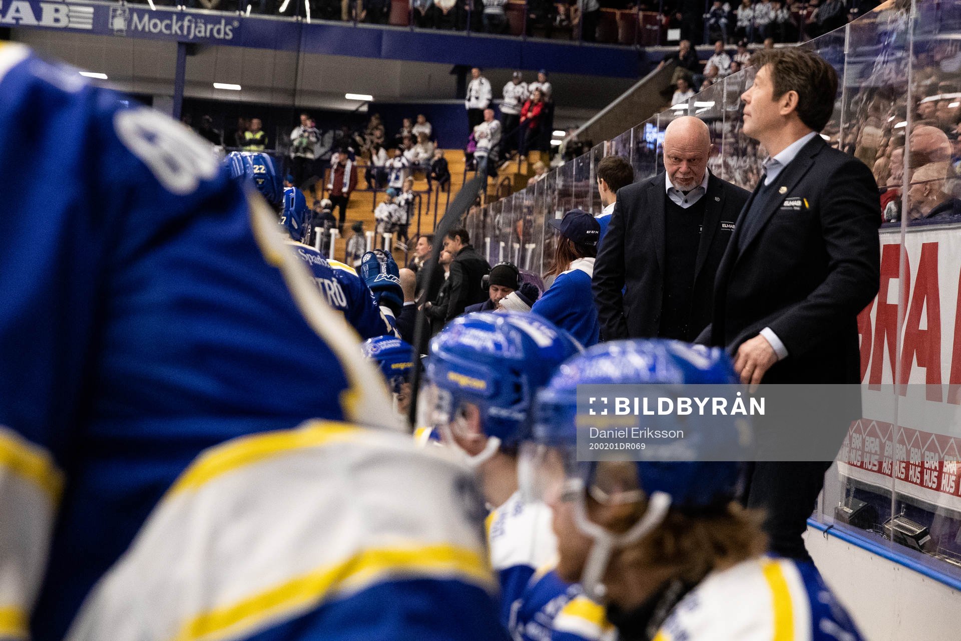 Leksands tränare Roger Melin