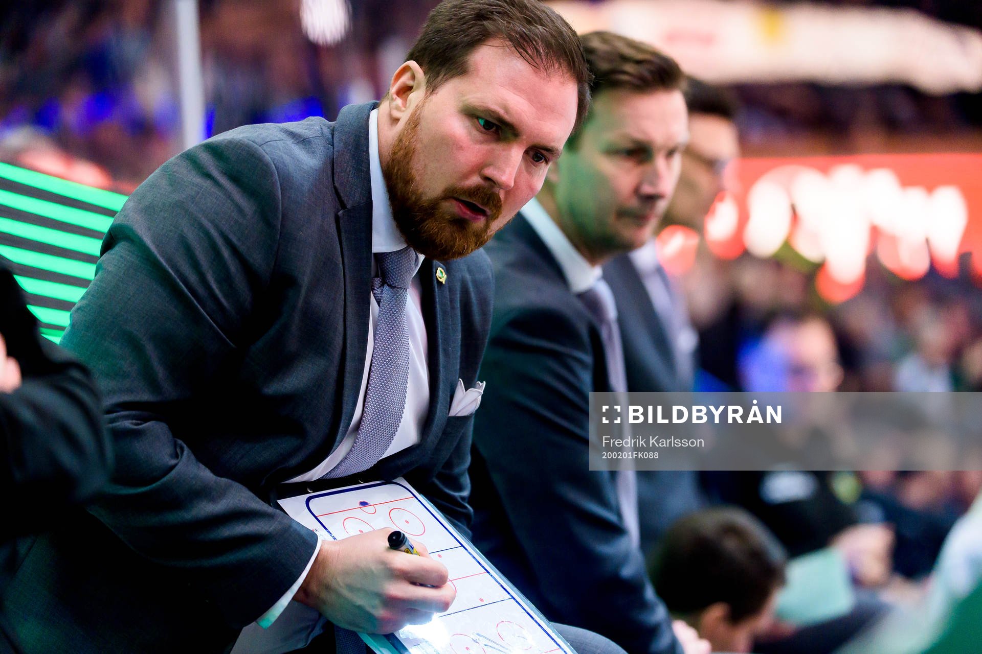 Färjestads assisterande tränare Gereon Dahlgren