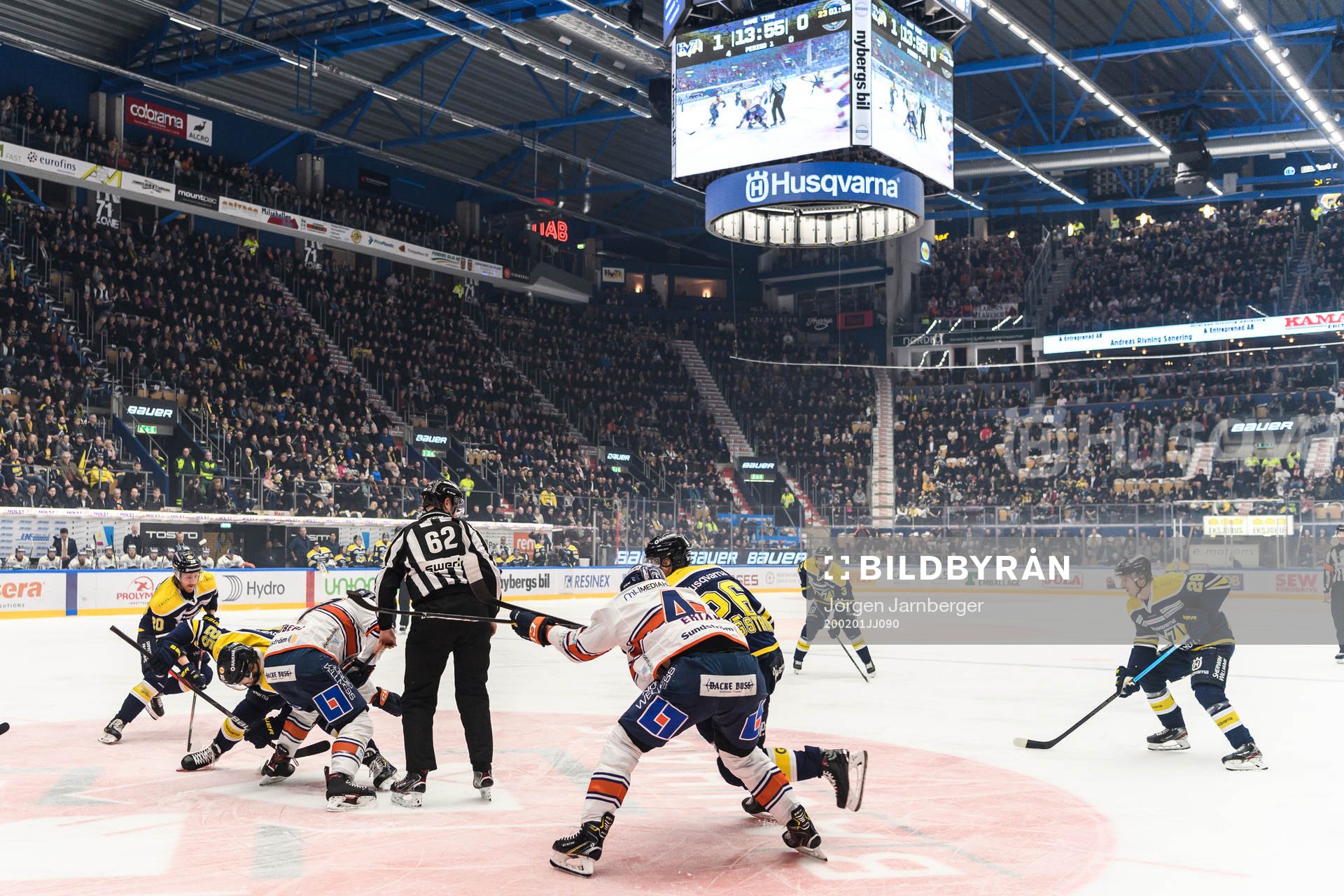 Fullsatt i Kinnarps arena
