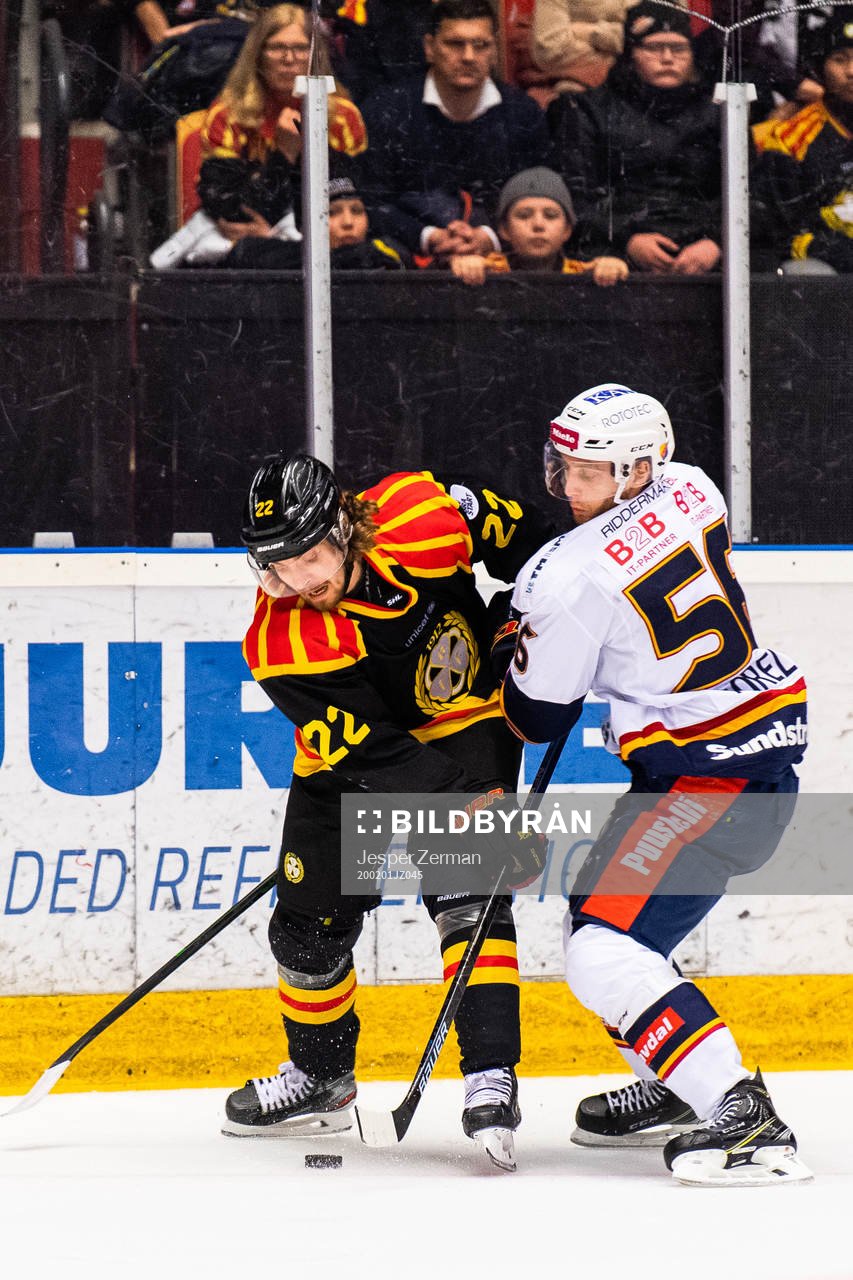 Brynäs Adam Brodecki och Djurgårdens Robin Norell