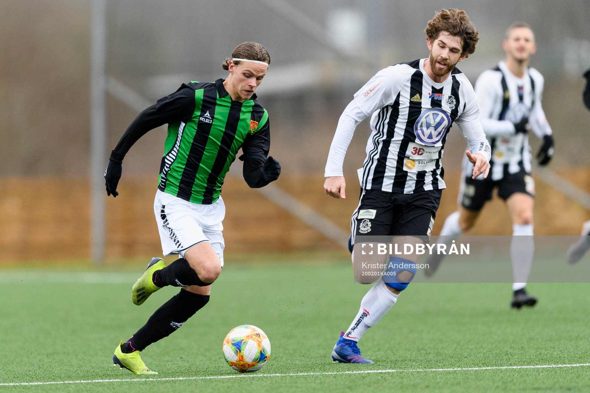 GAIS Fredrik Martinsson och Lindomes Hannes Nordström