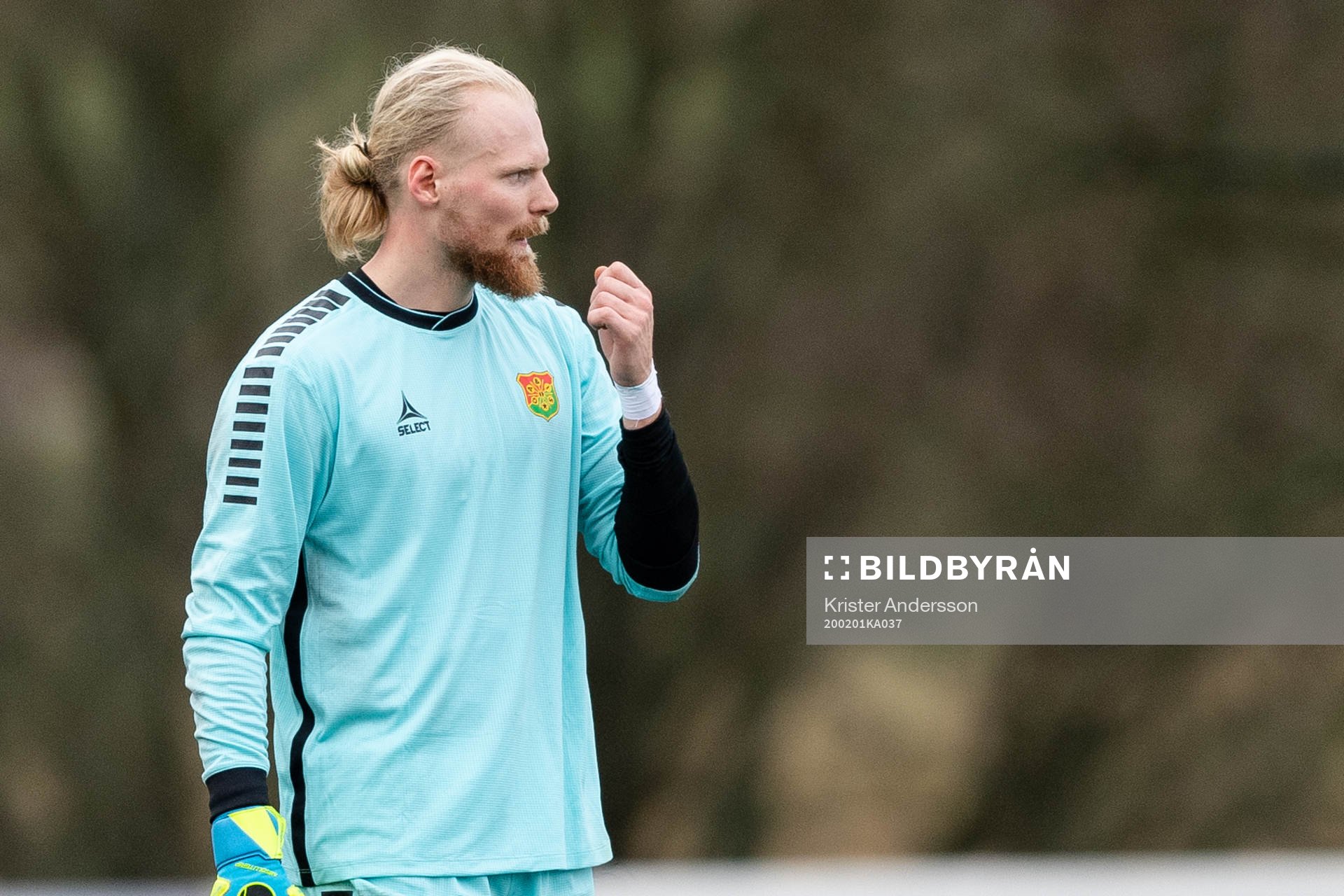 GAIS målvakt Mathias Karlsson