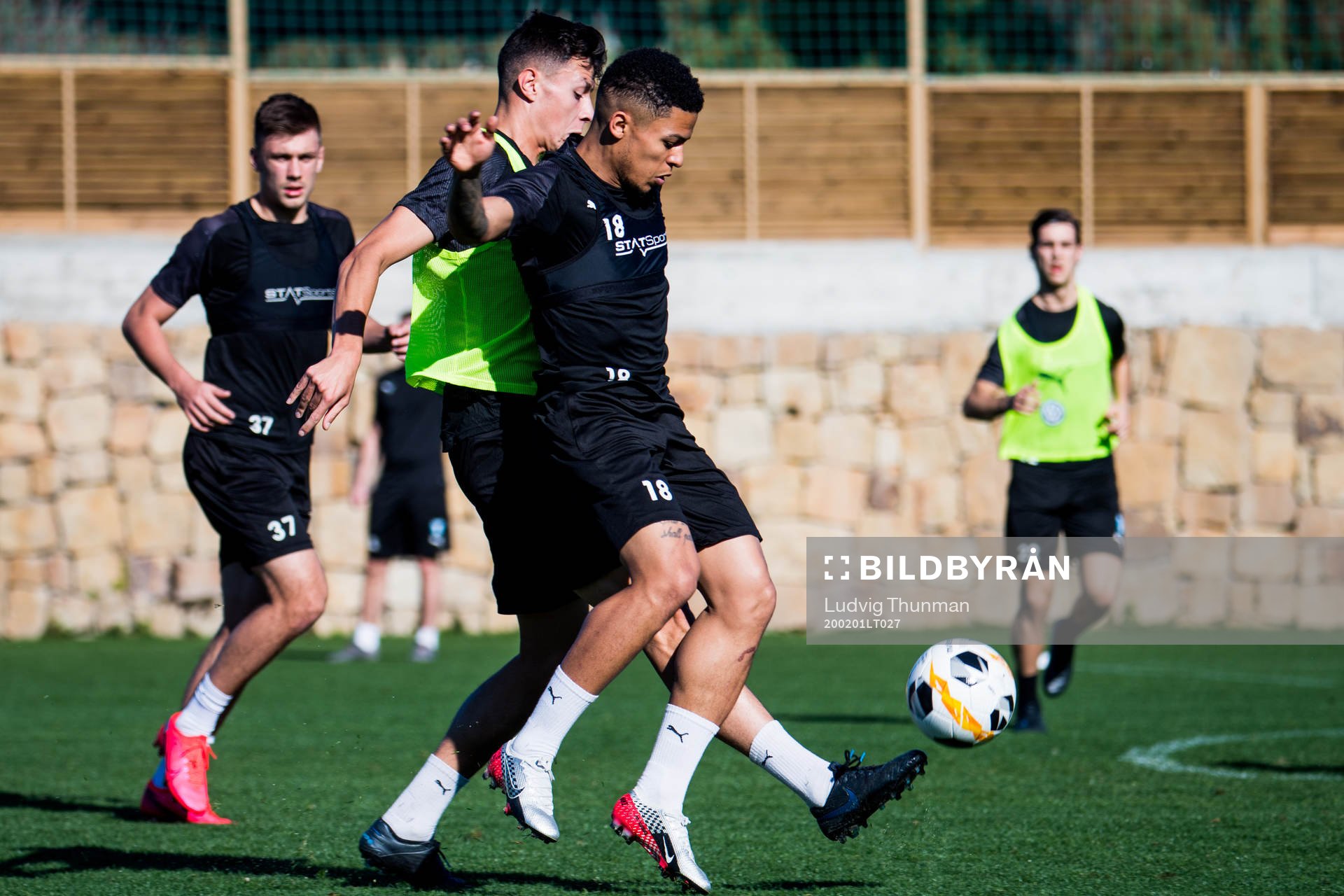 Romain Gall och Anel Ahmedhodzic