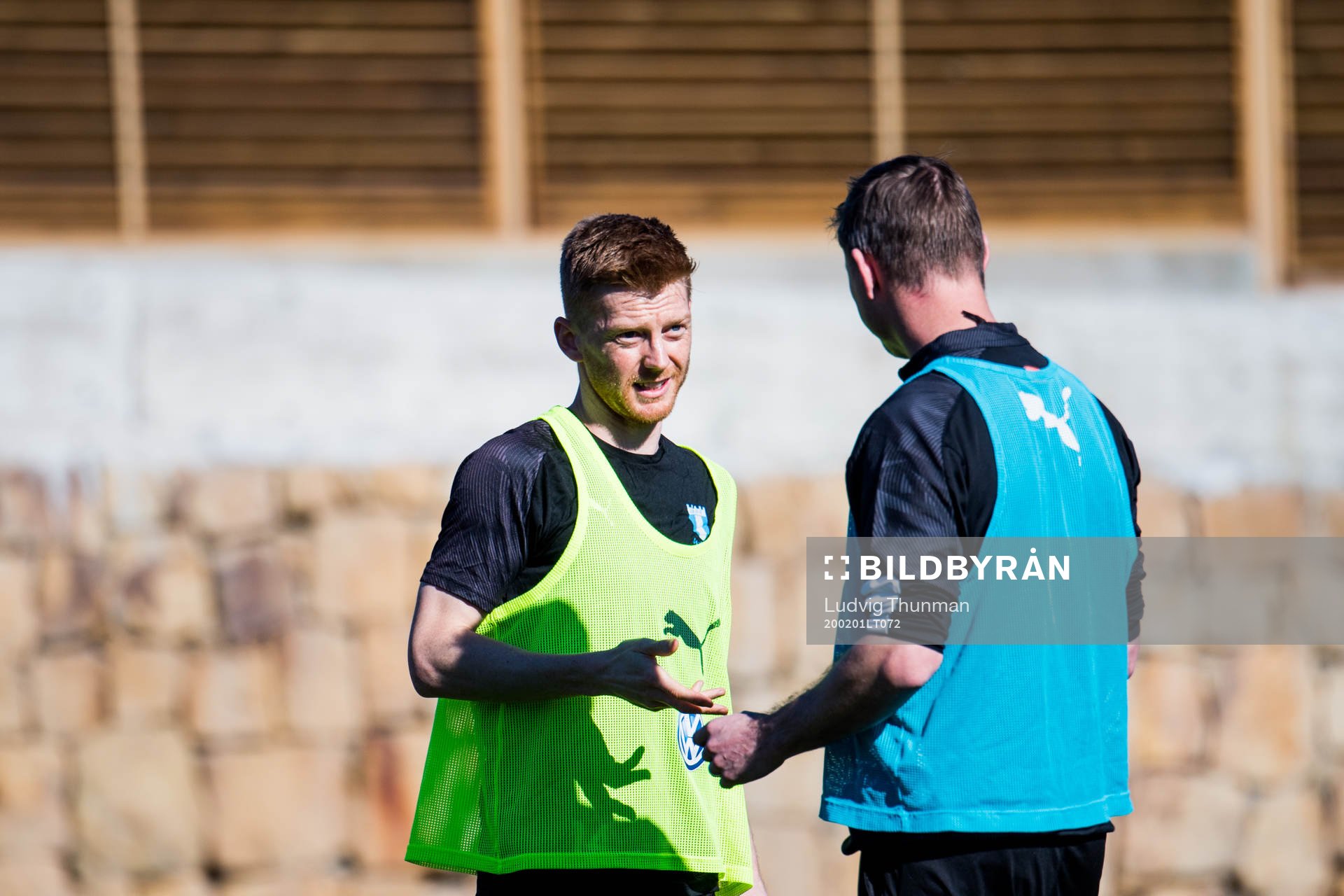 Anders Christiansen och tränare Jon Dahl Tomasson