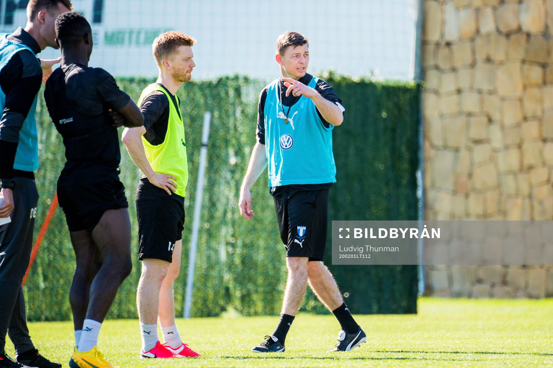 Anders Christiansen och tränare Jon Dahl Tomasson