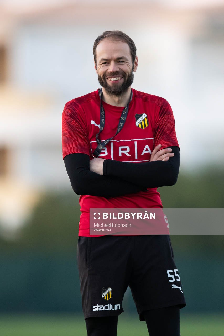 Häckens tränare Andreas Alm