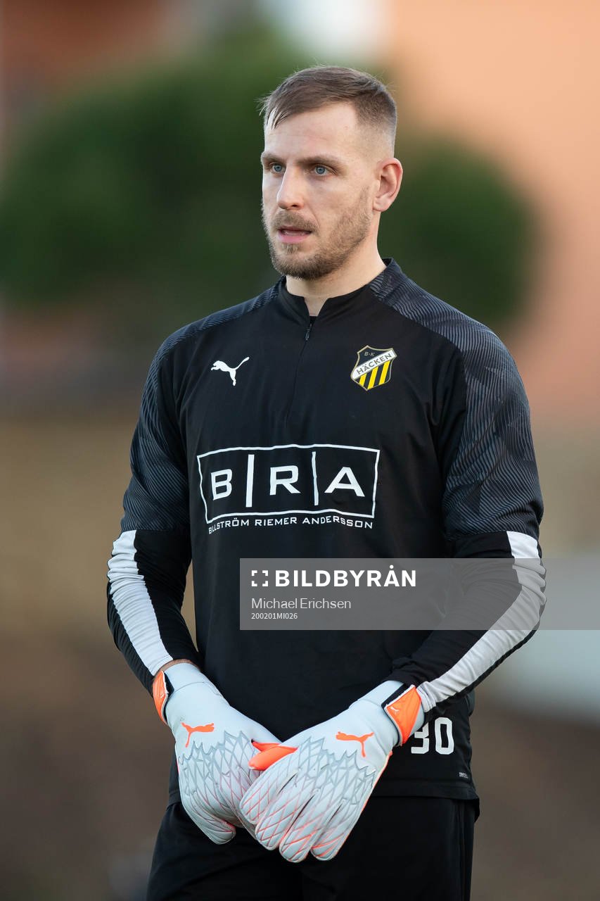 Häckens målvakt Alexander Nadj