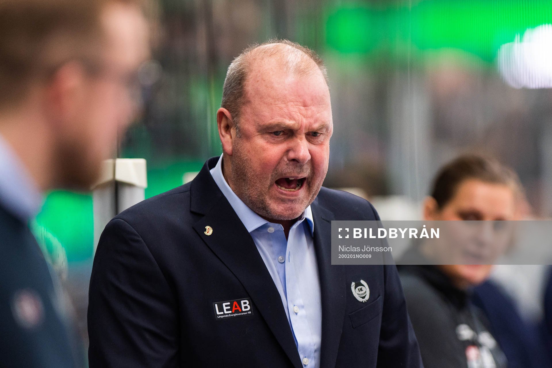 Oskarshamns tränare Per-Erik Johnsson