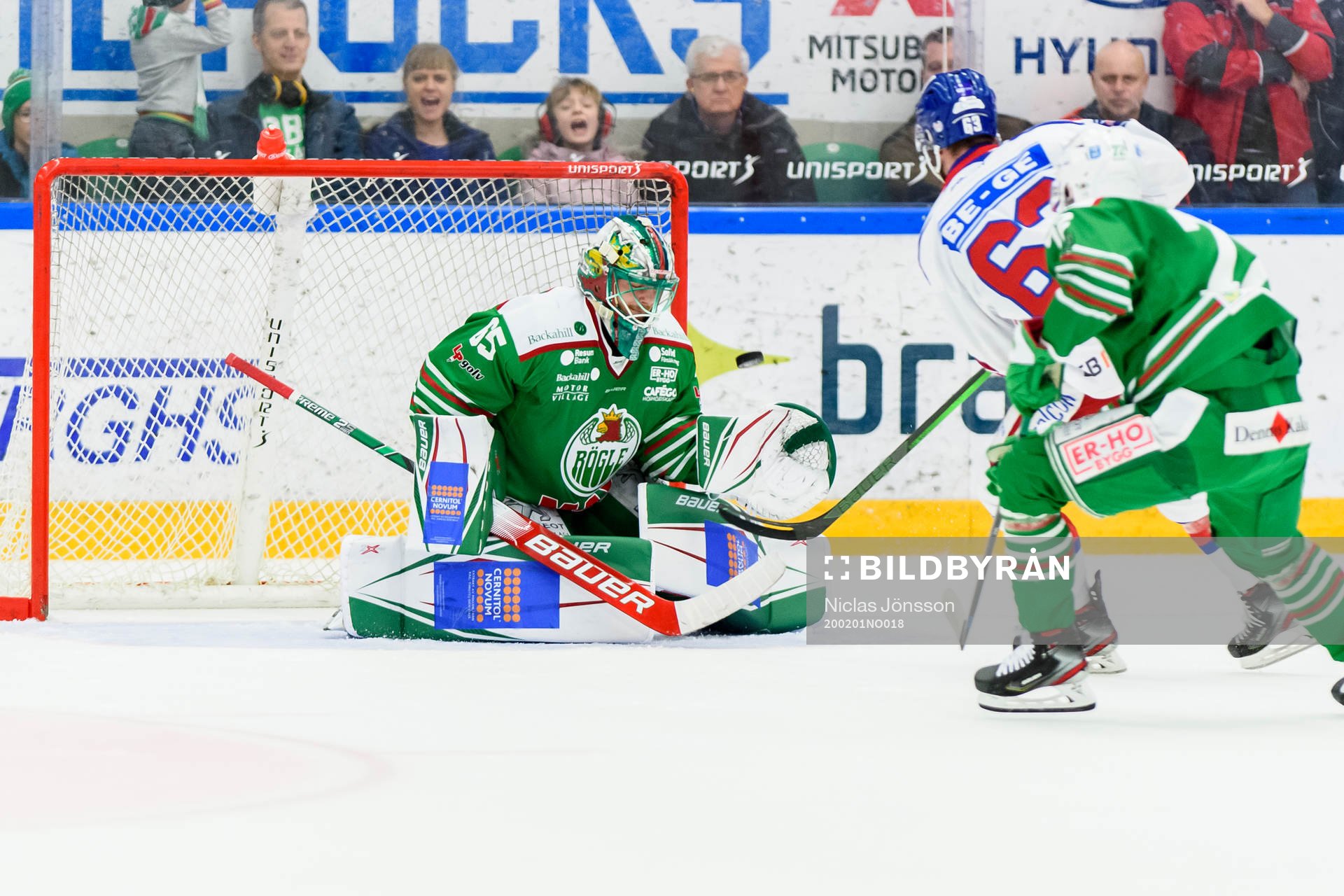 Oskarshamns Robin Söderqvist gör 0-1