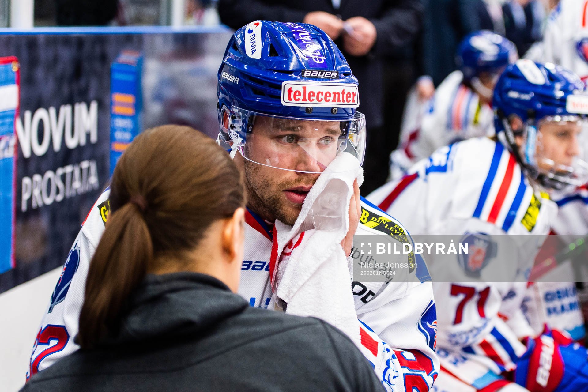 Oskarshamns Markus Modigs får vård i båset