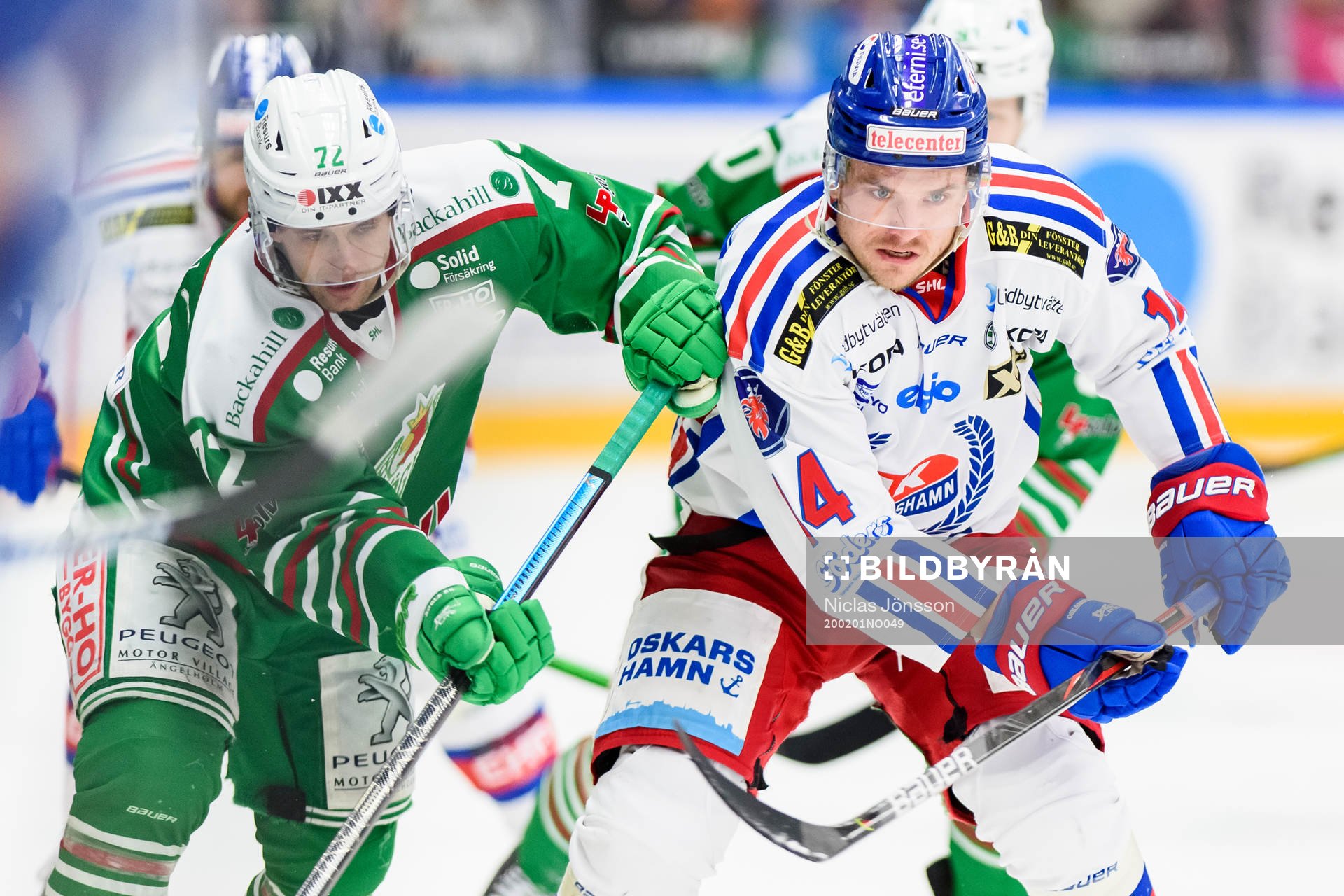 Rögles Daniel Zaar och Oskarshamns Pontus Netterberg