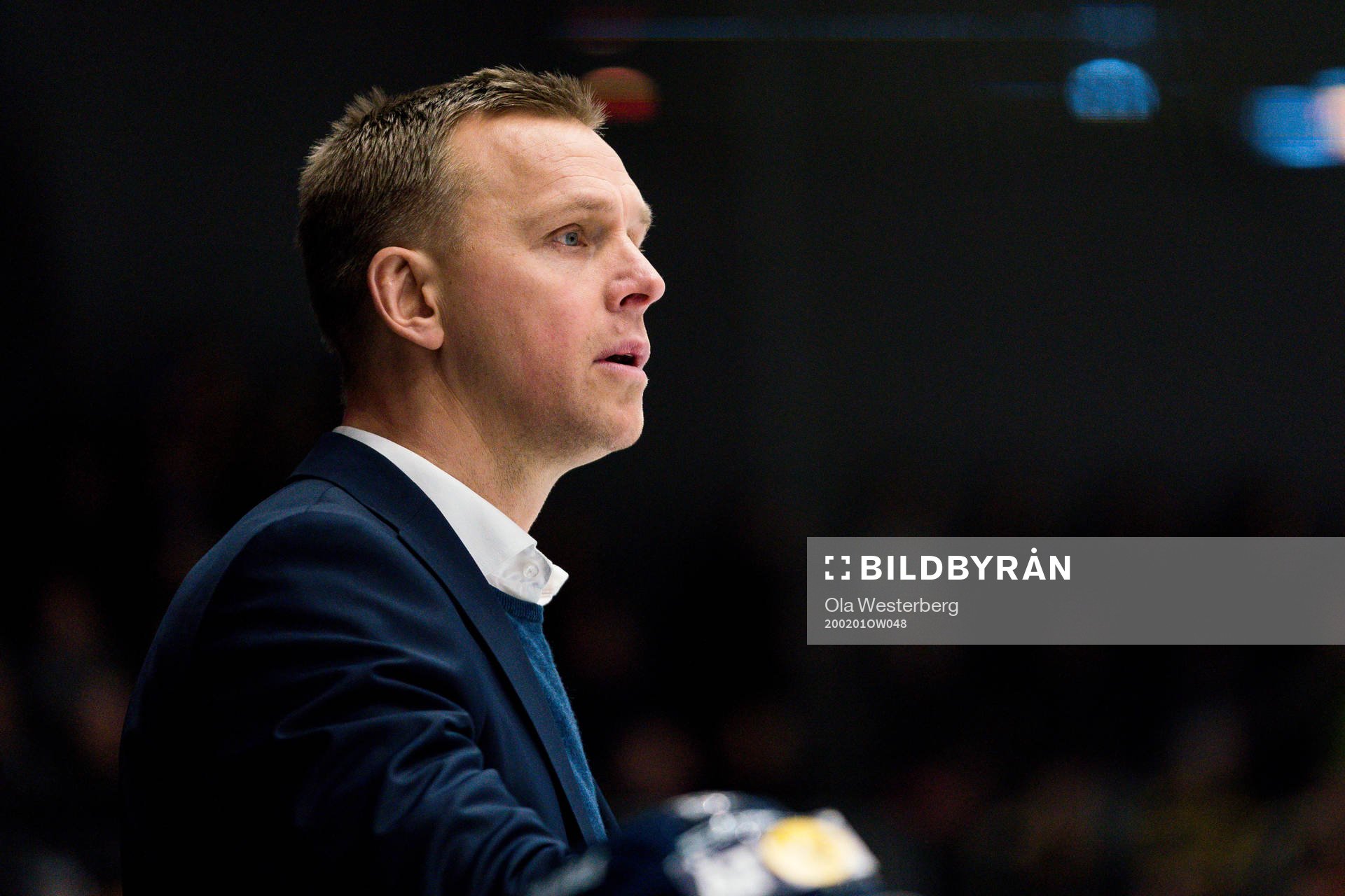 Linköping tränare Bert Robertsson