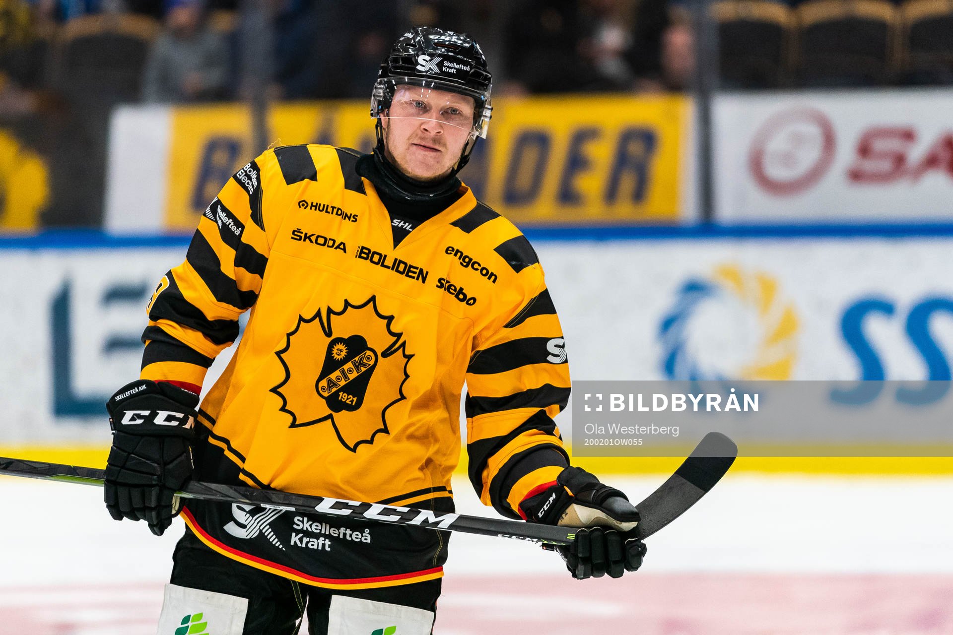 Skellefteås Tuomas Kiiskinen jublar