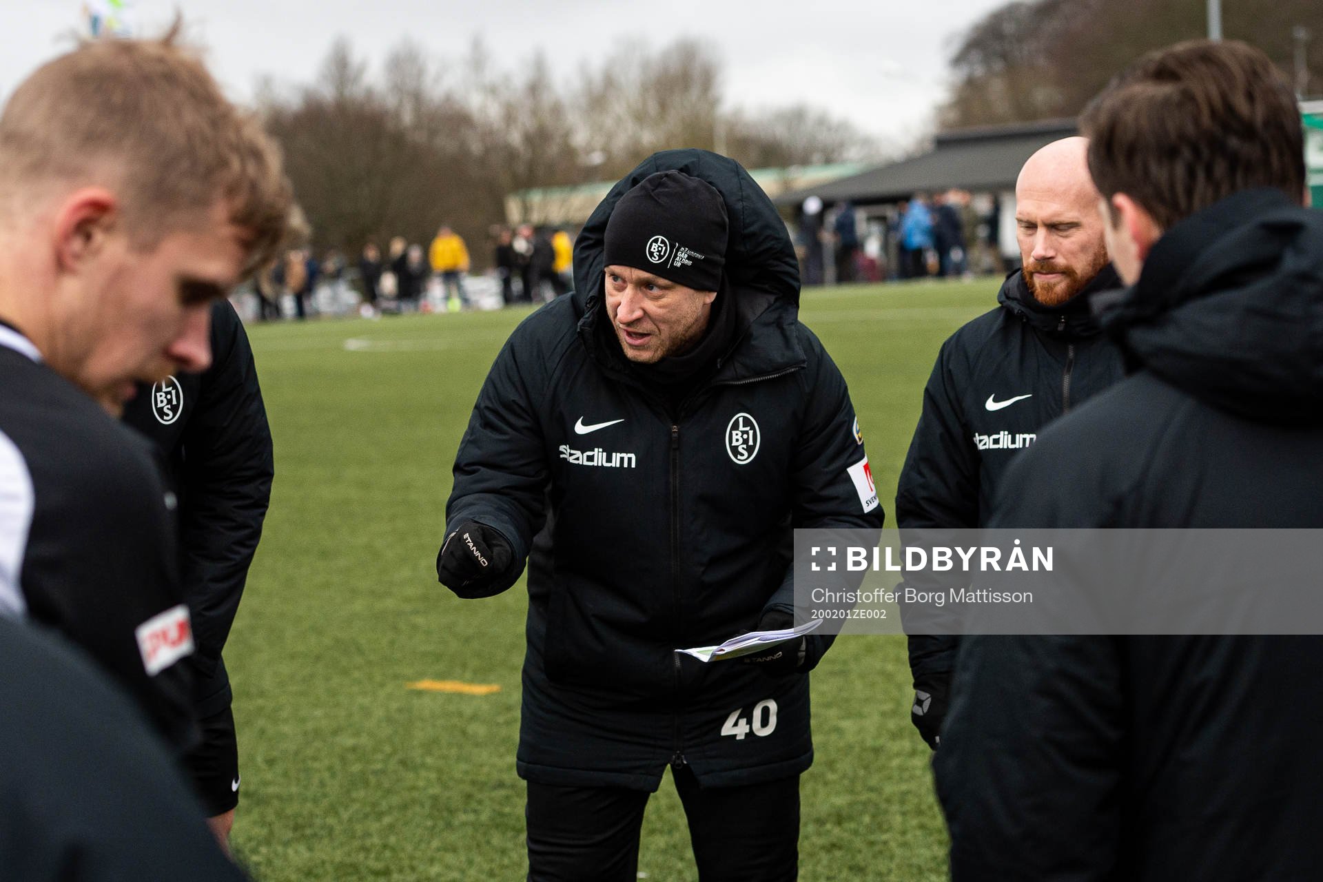 Landskronas tränare Billy Magnusson