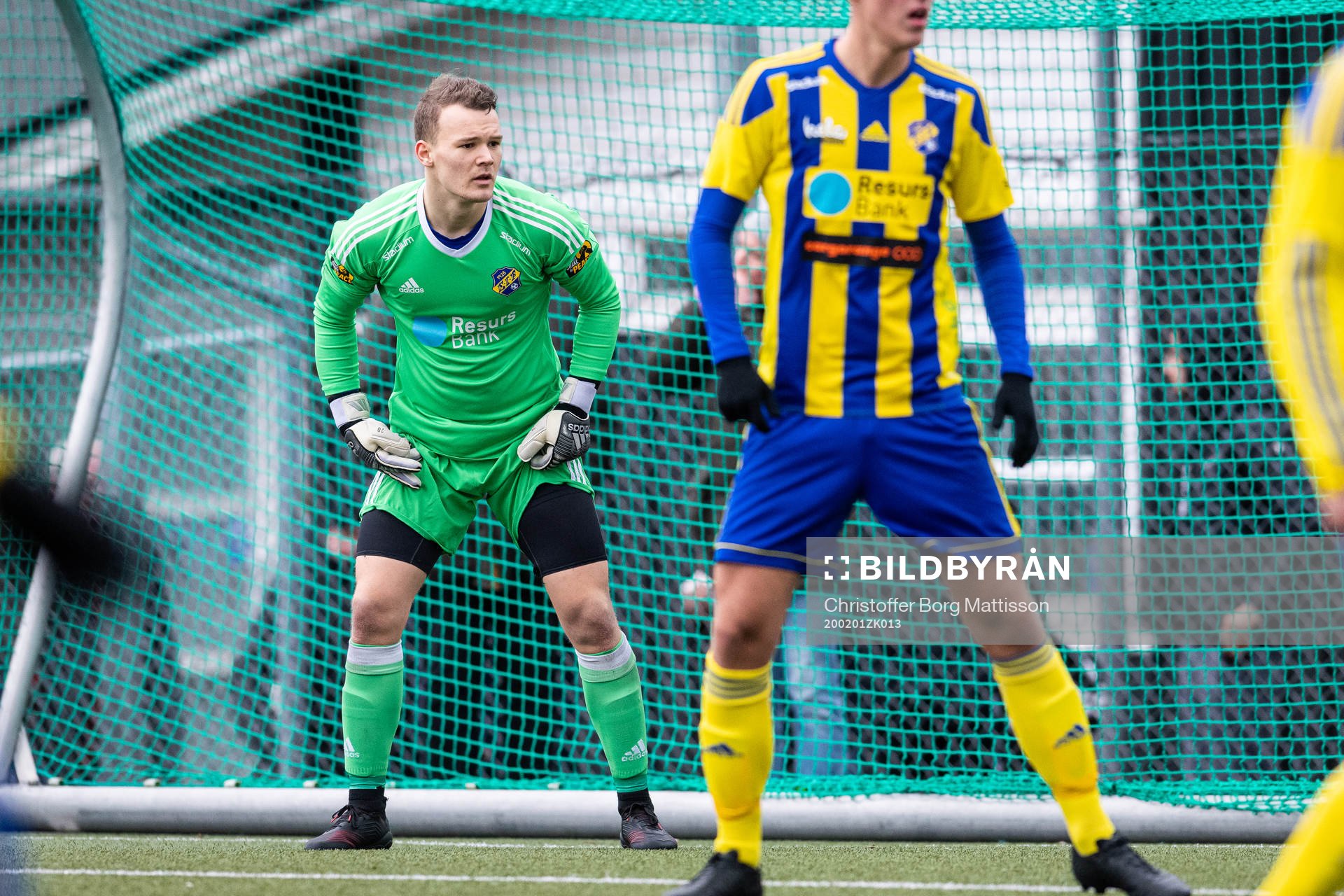 Eskilsminnes målvakt Adam Larsson