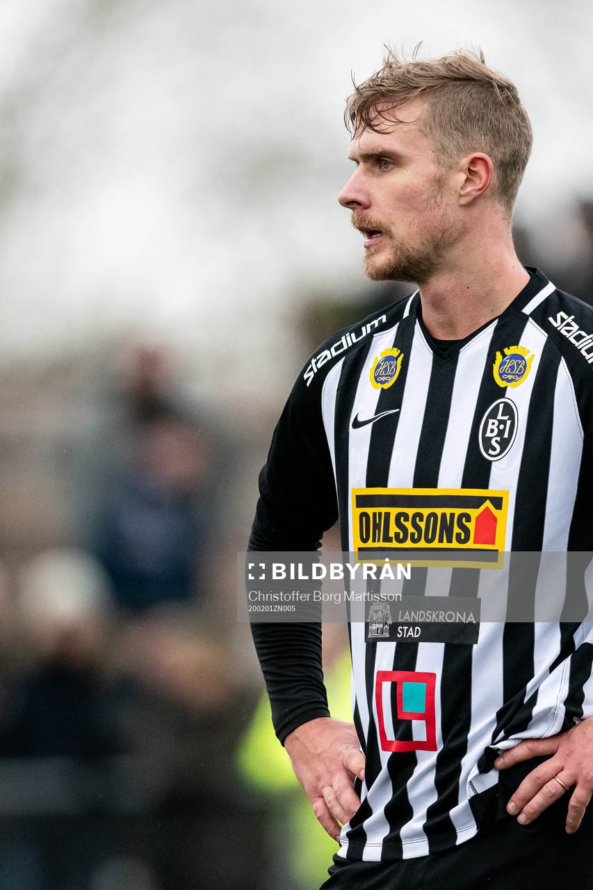 Landskronas Linus Olsson deppar