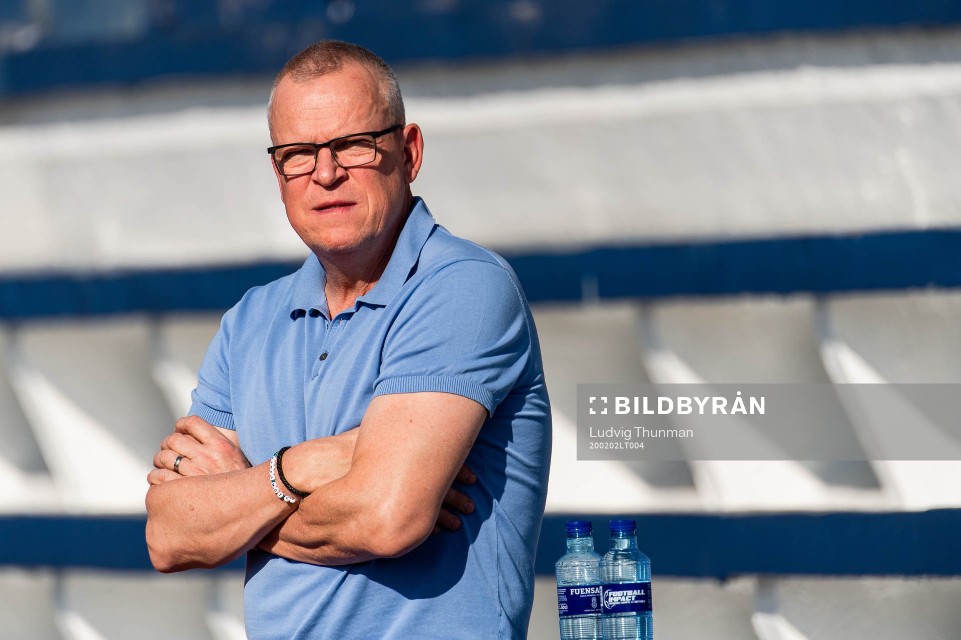 Janne Andersson, head coach of Sweden