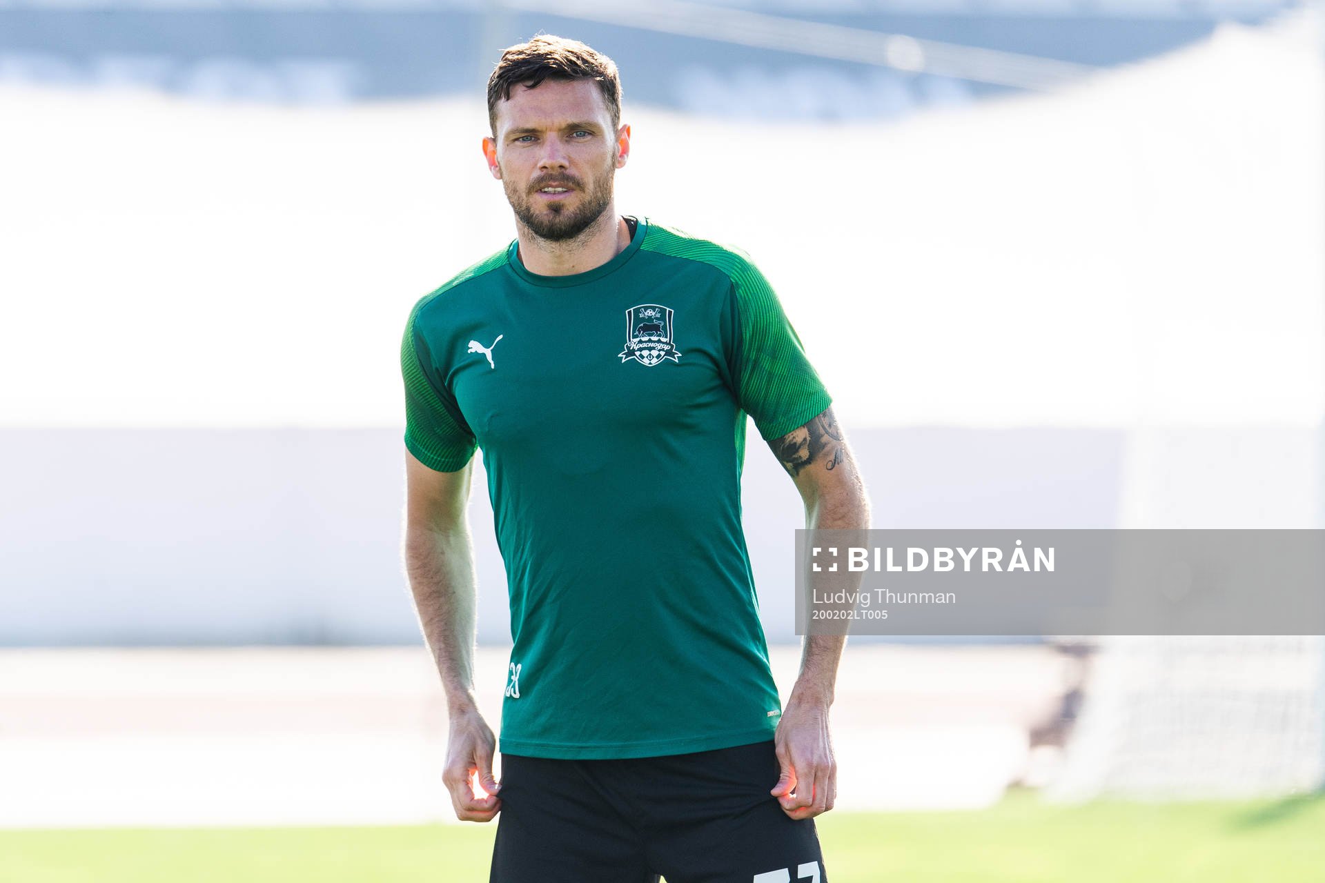 Marcus Berg of Krasnodar