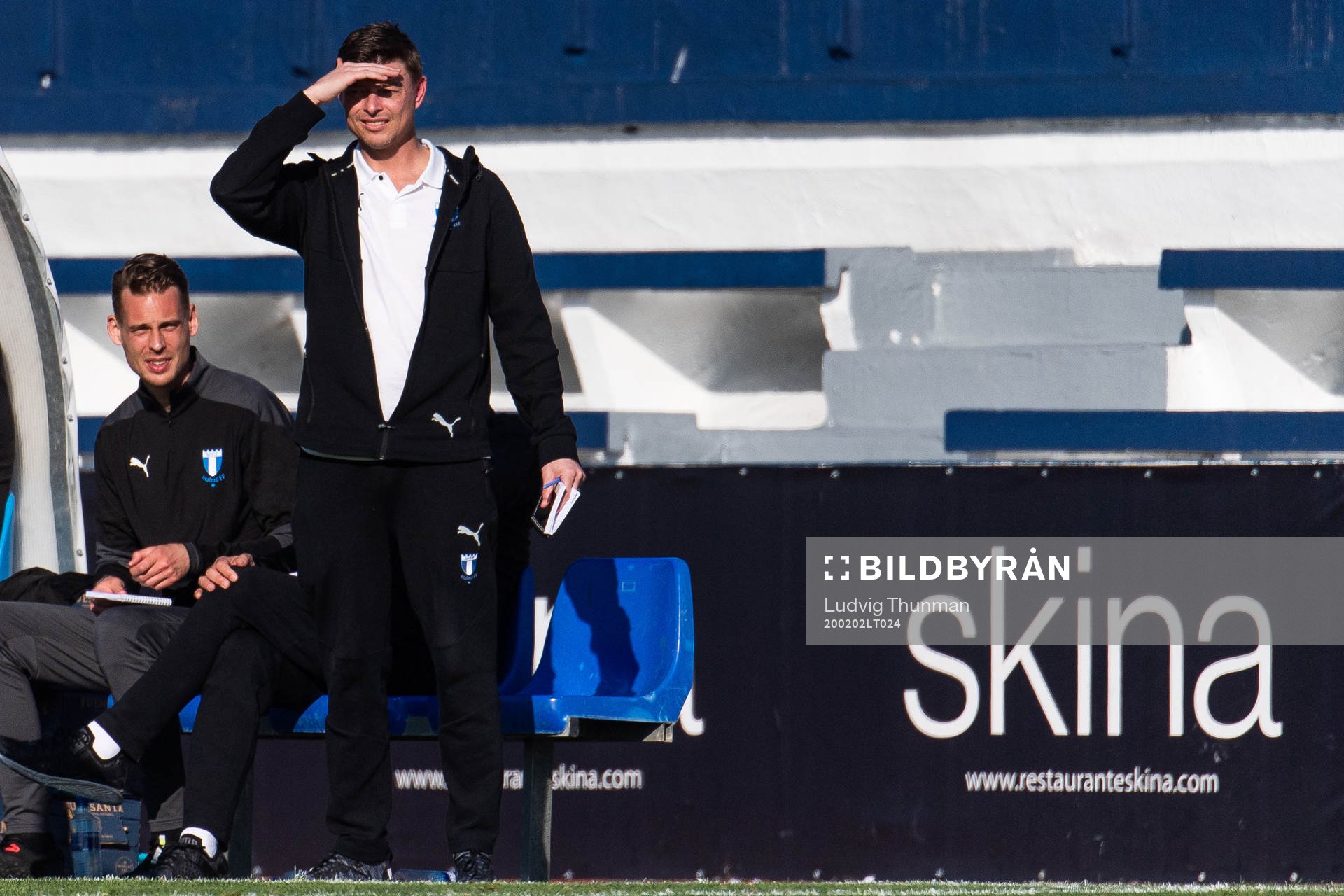 Jon Dahl Tomasson, head coach of Malmö FF
