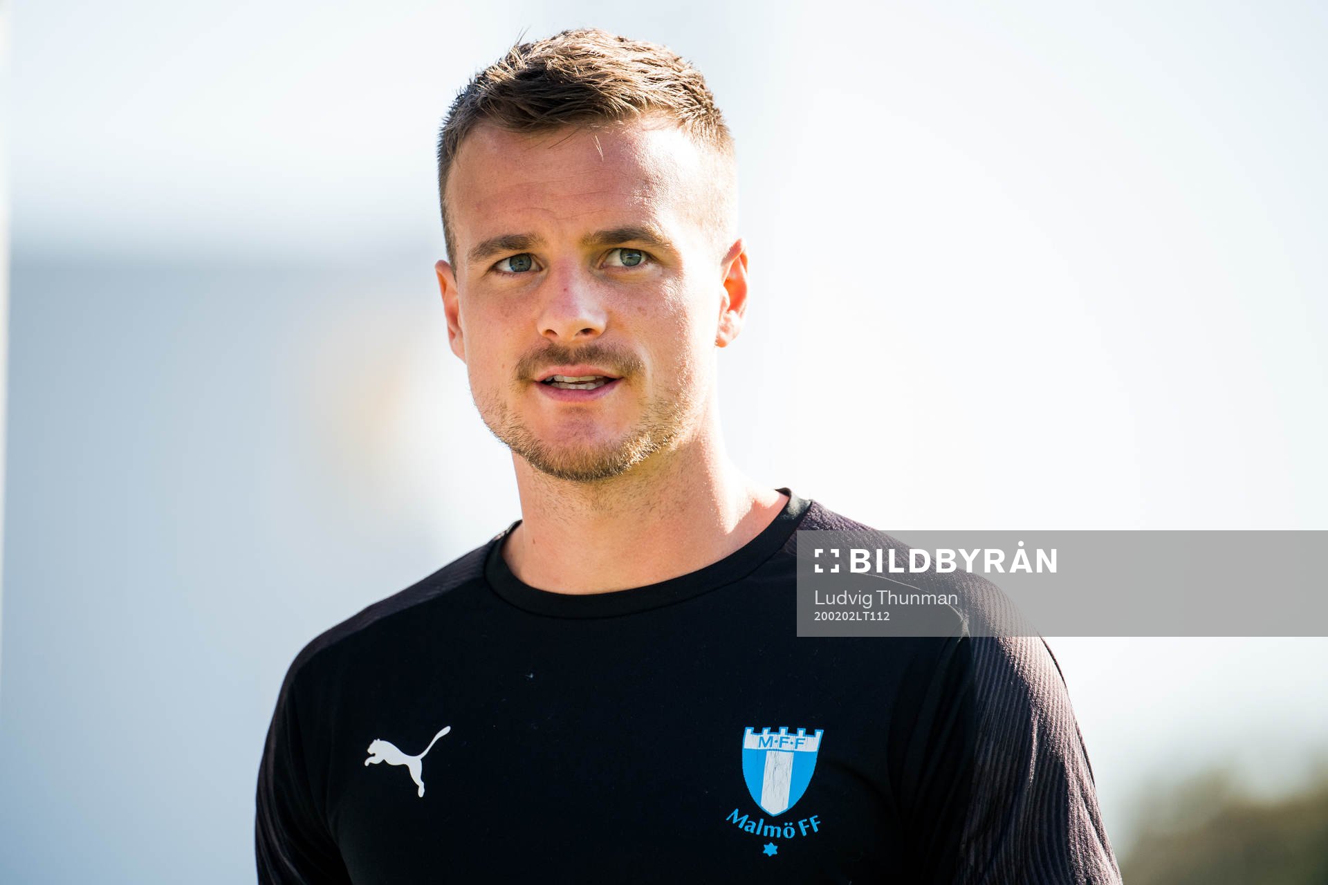 Eric Larsson of Malmö FF