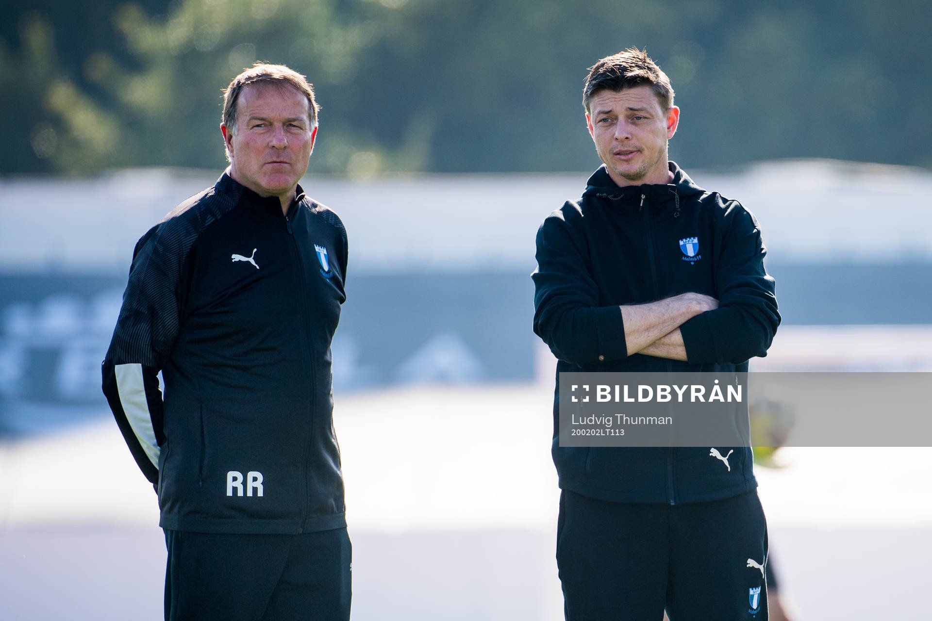 Assistant coach Remy Reijnierse and head coach Jon Dahl