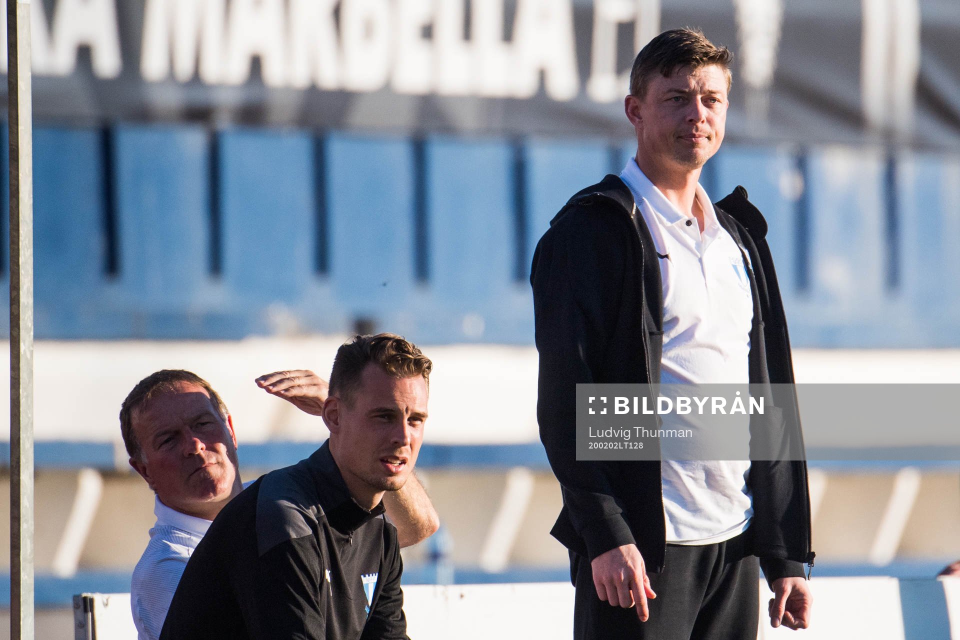Assistant coaches Daniel Bäckström and Remy Reijnierse