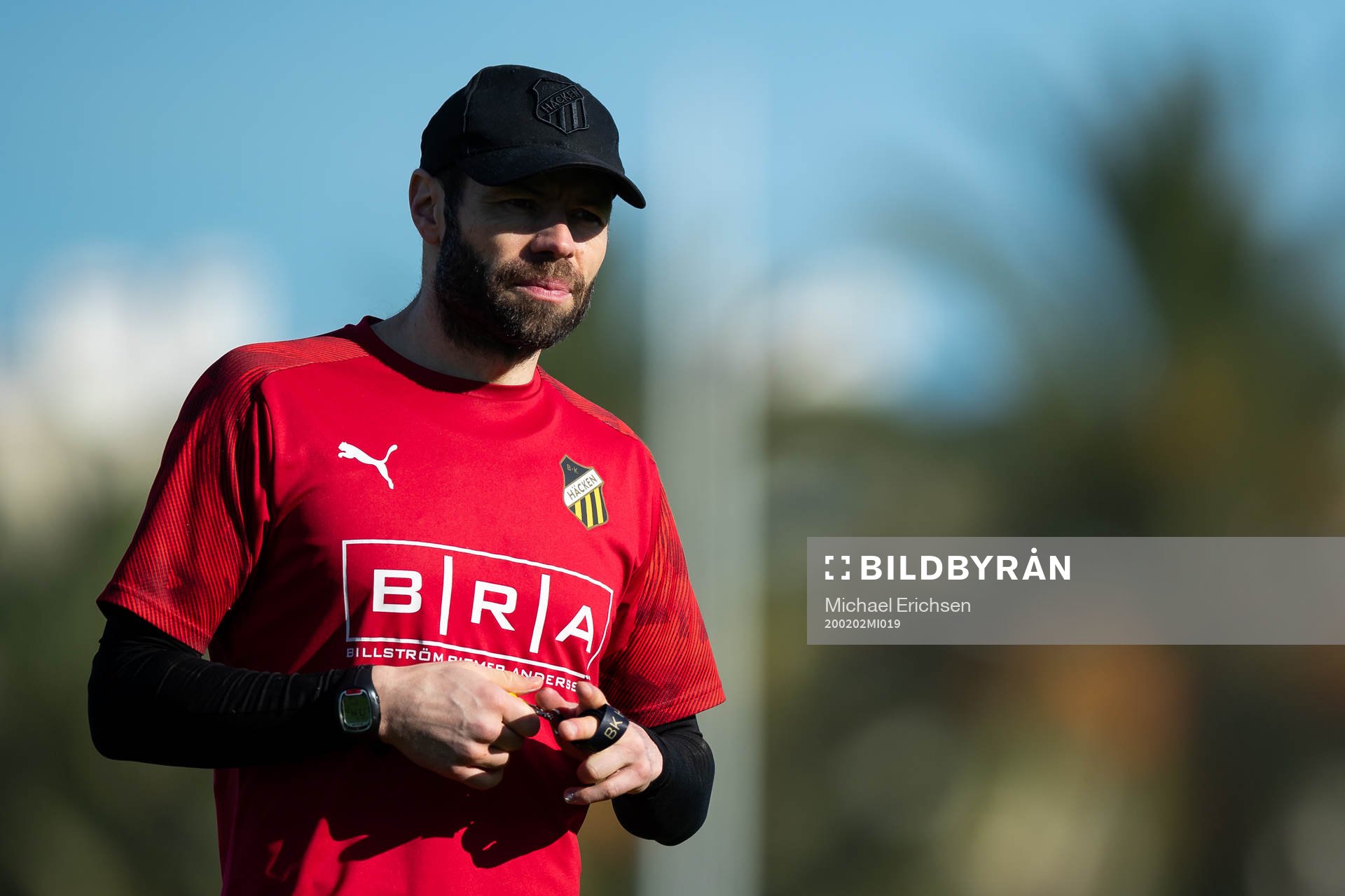 Häckens tränare Andreas Alm