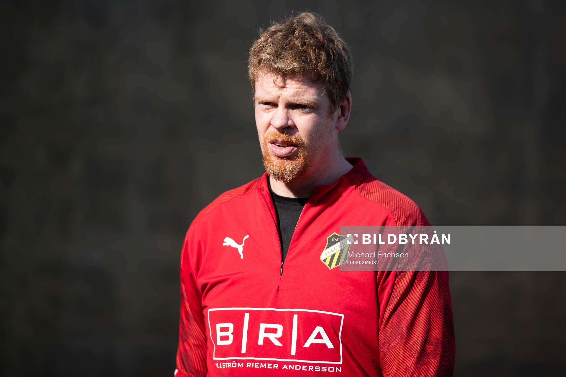 Häckens målvaktstränare Christoffer Källqvist
