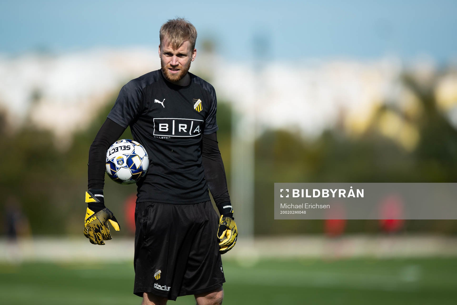 Häckens målvakt Peter Abrahamsson