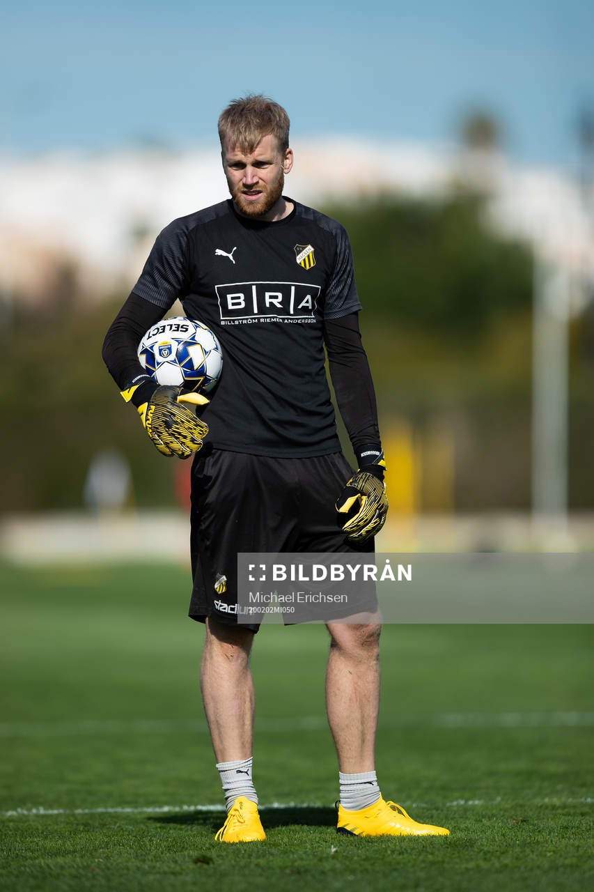 Häckens målvakt Peter Abrahamsson