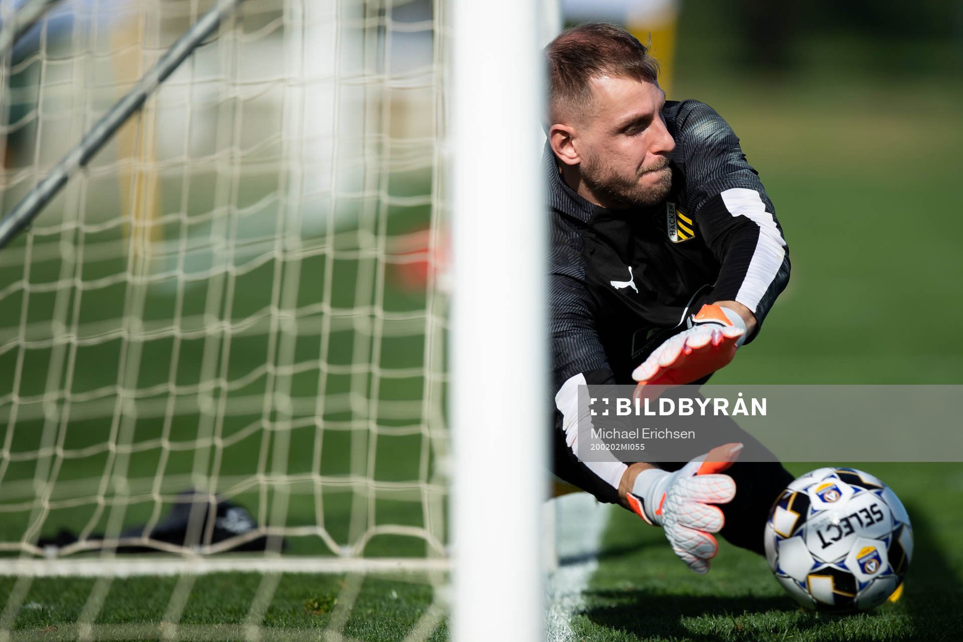 Häckens målvakt Alexander Nadj