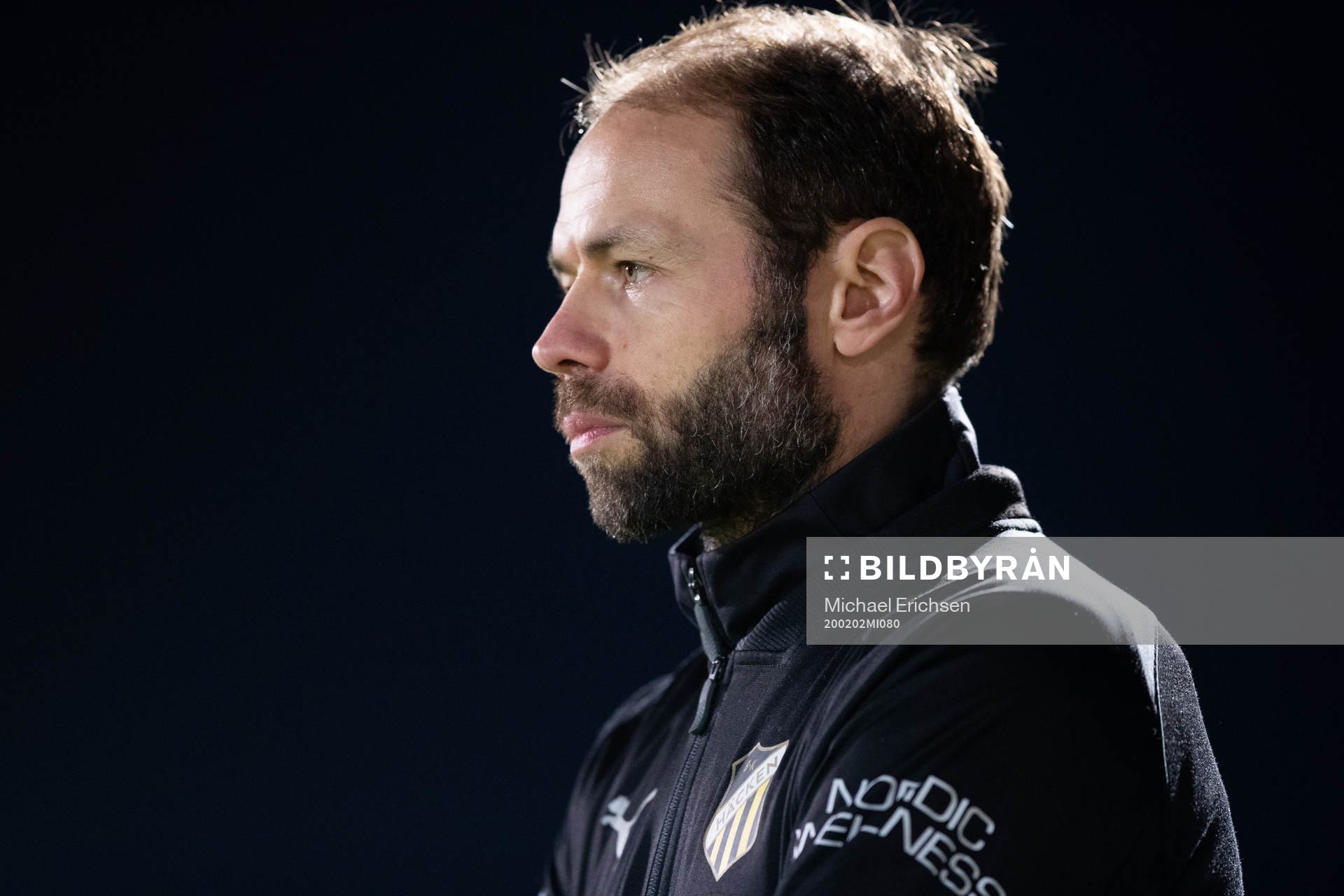 Häckens tränare Andreas Alm