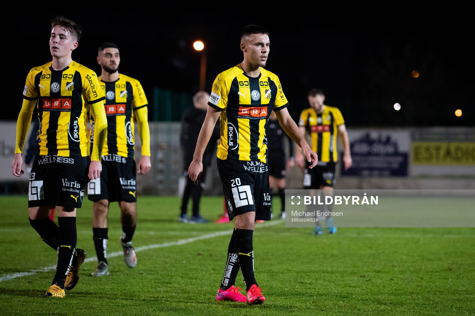 Häckens Patrik Wålemark och Ali Youssef  deppar