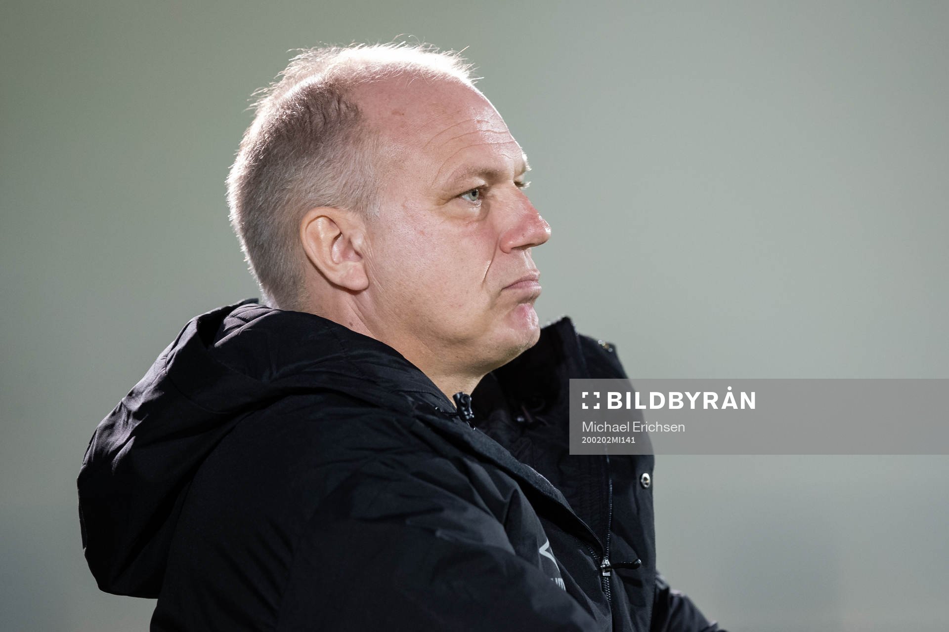 Vålerengas tränare Dag-Eilev Fagermo under fotbollsmatchen i Atlantic Cup mellan Häcken och Vålerenga den 2 februari 2020 i Ferreiras.