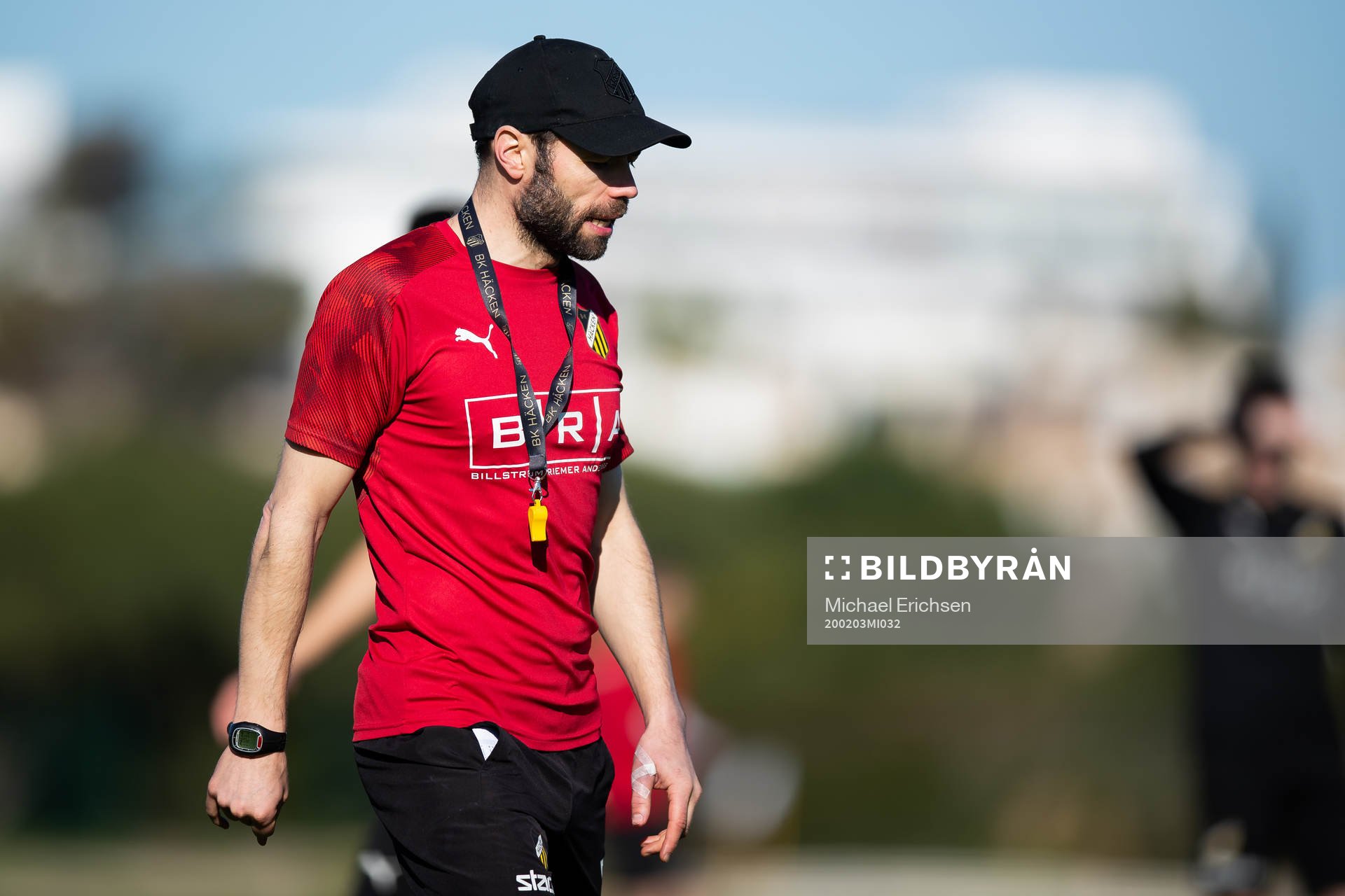 Häckens tränare Andreas Alm