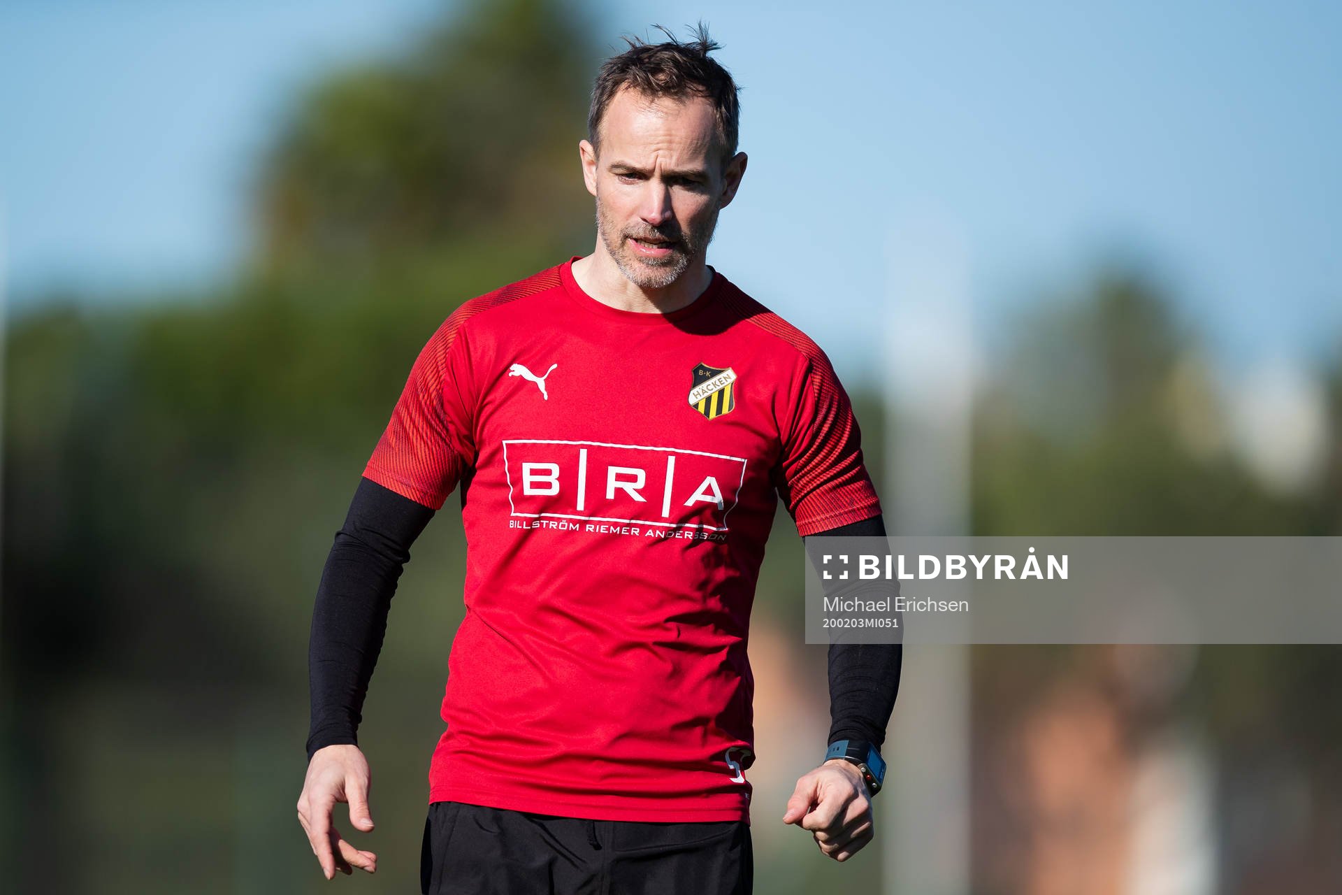 Häckens assisterande tränare Christian Lundström