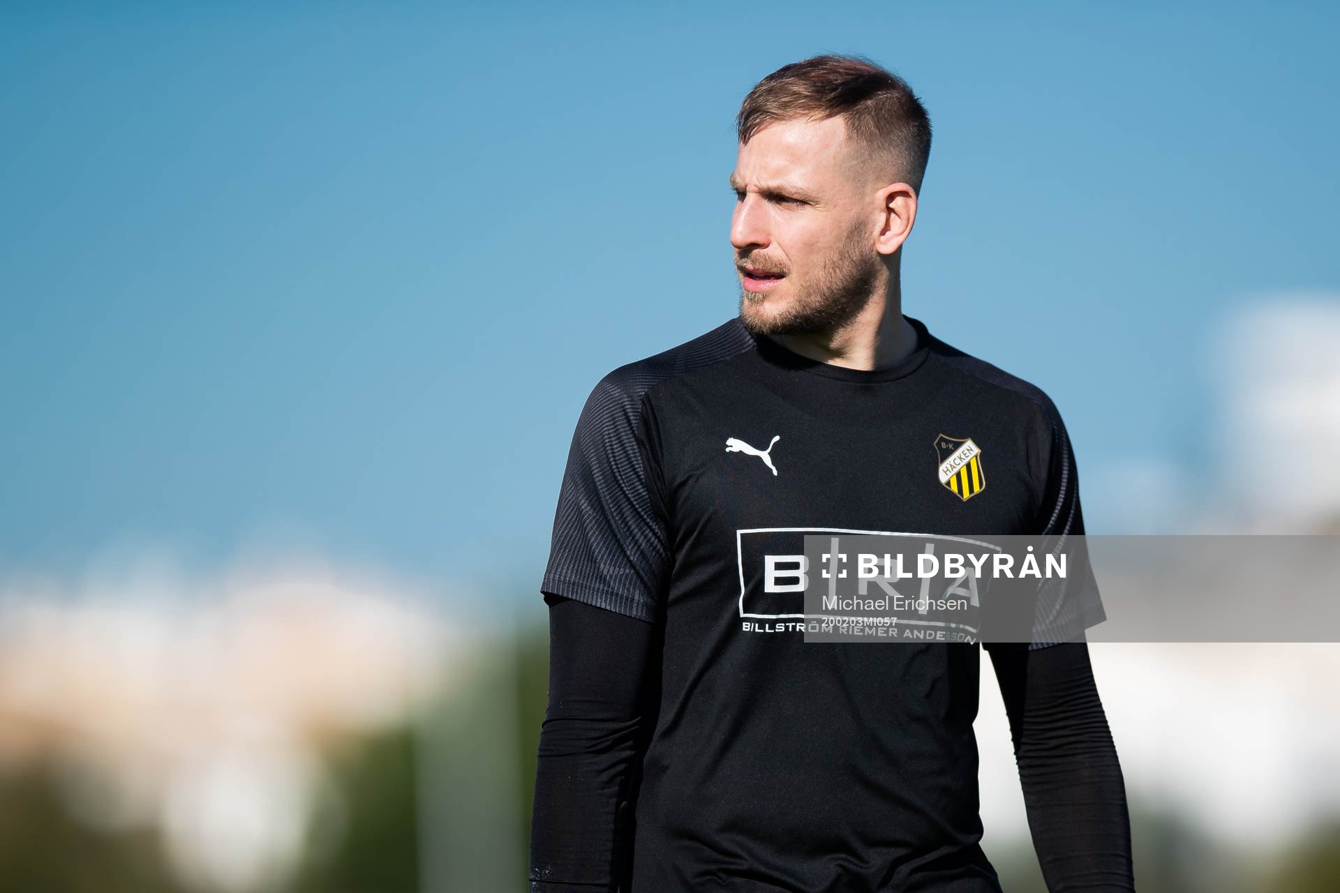 Häckens målvakt Alexander Nadj