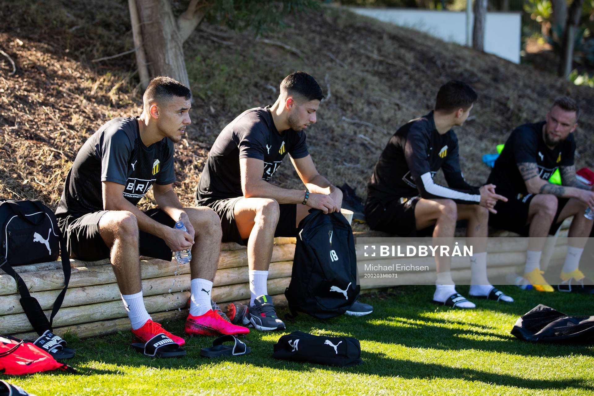 Häckens Ali Youssef och Kevin Yakob