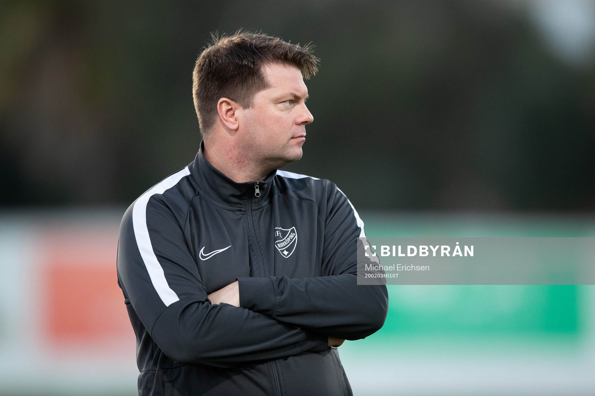 Head coach Jens Gustafsson of Norrköping