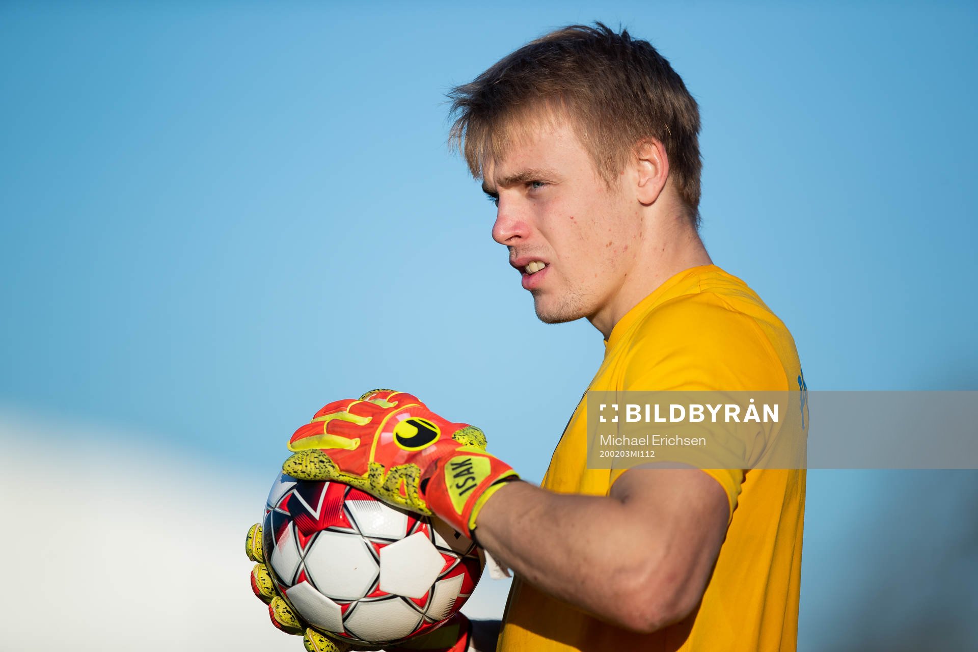 Goalkeeper Isak Pettersson of Norrköping