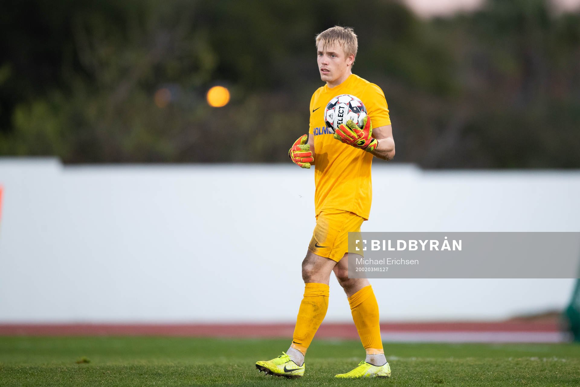 Goalkeeper Isak Pettersson of Norrköping