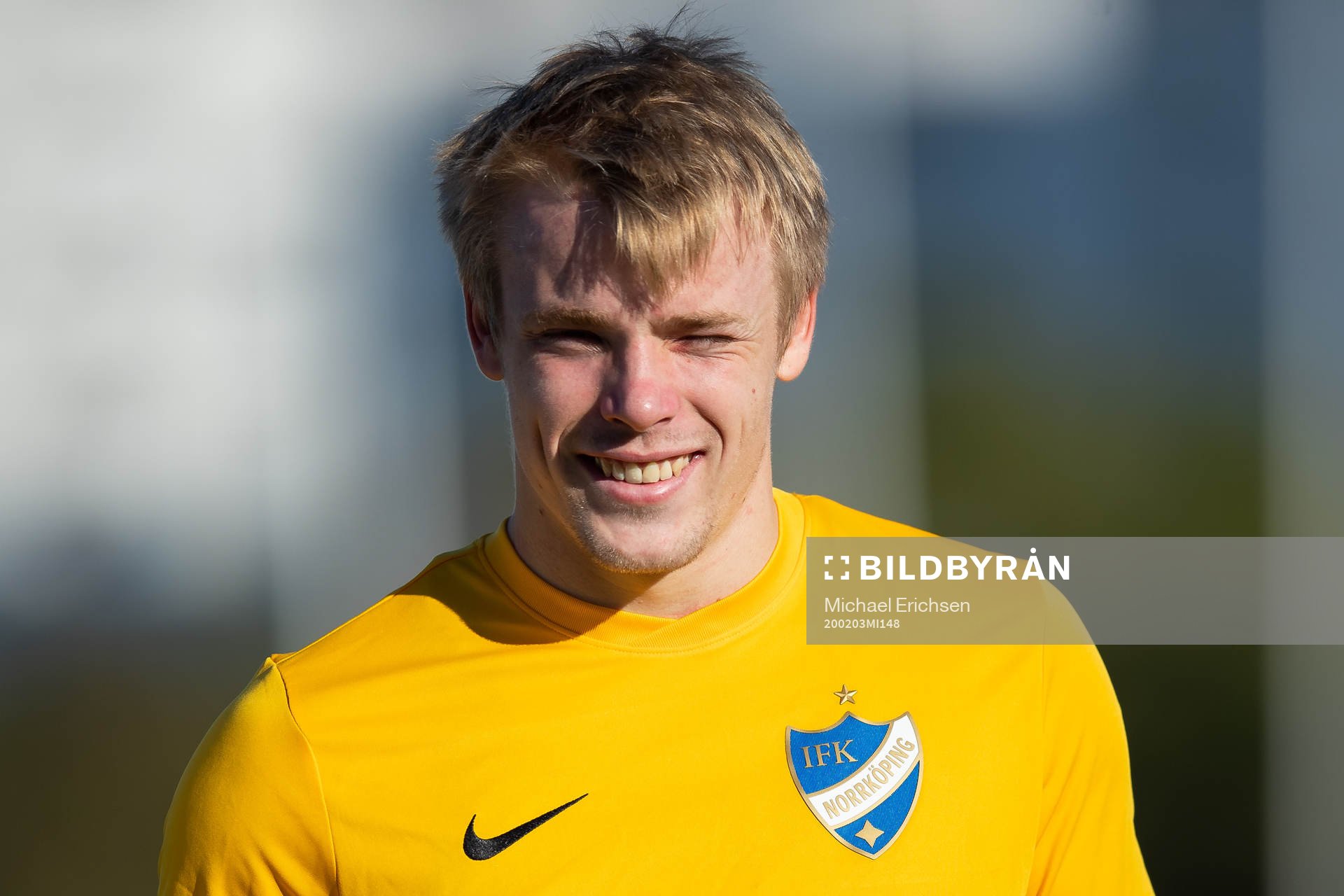 Goalkeeper Isak Pettersson of Norrköping