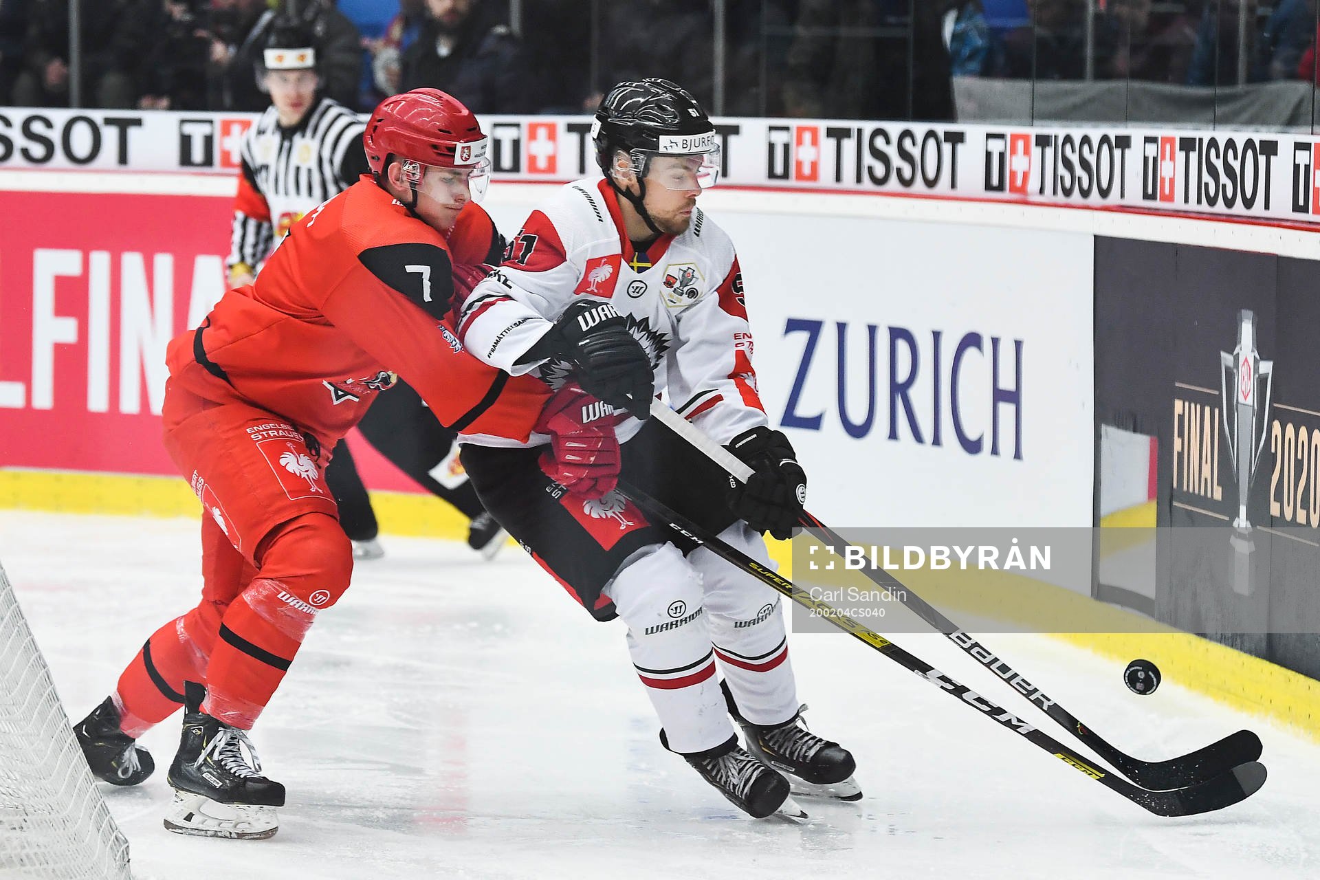 Radim Salda of Mountfield and Mats Rosseli Olsen of